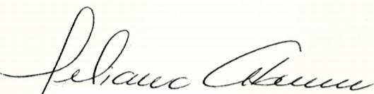 Firma manuscrita que dice 'Félix Álamo'