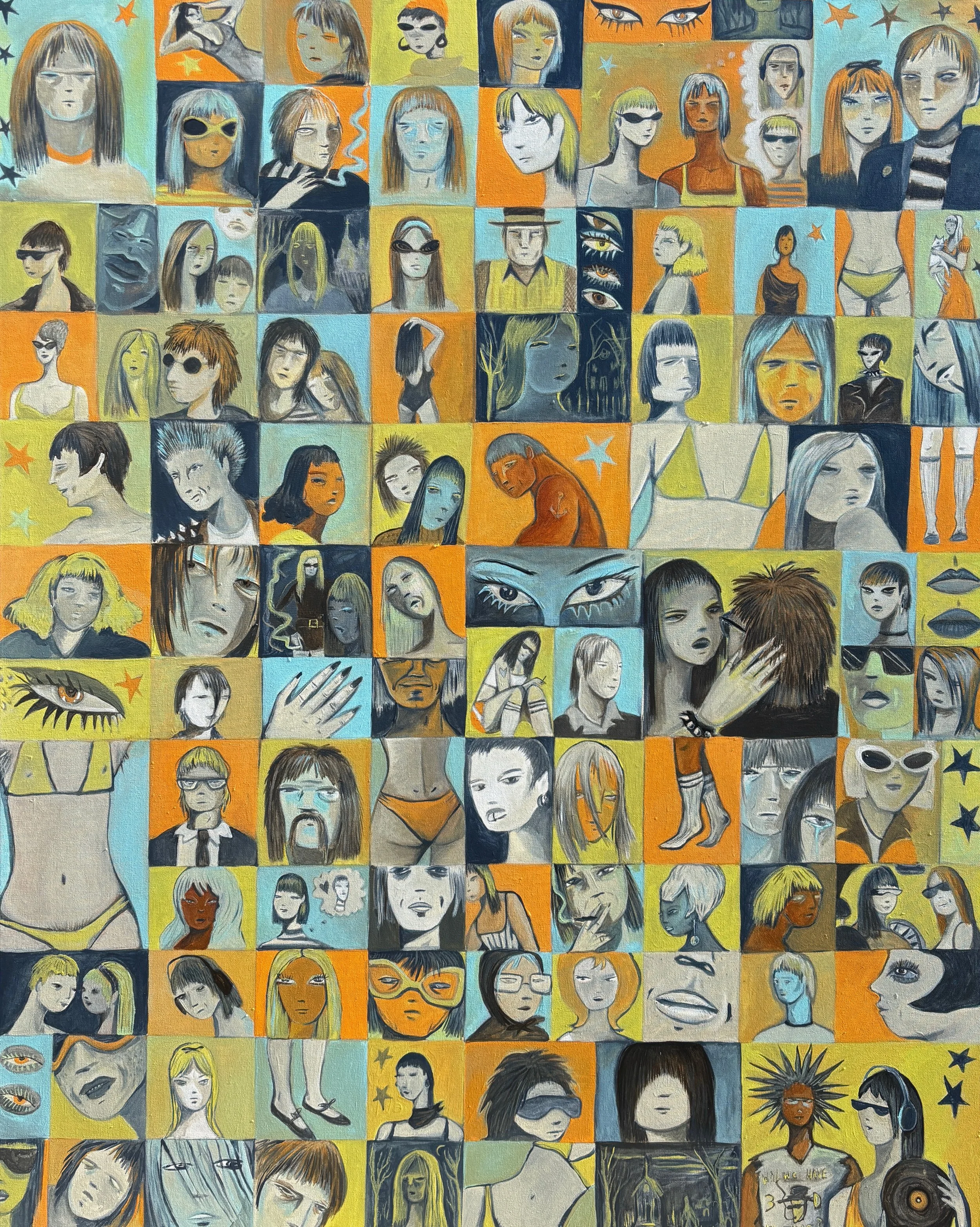 Songs About Brian Jones (Squares), 2026
Courtney Costa