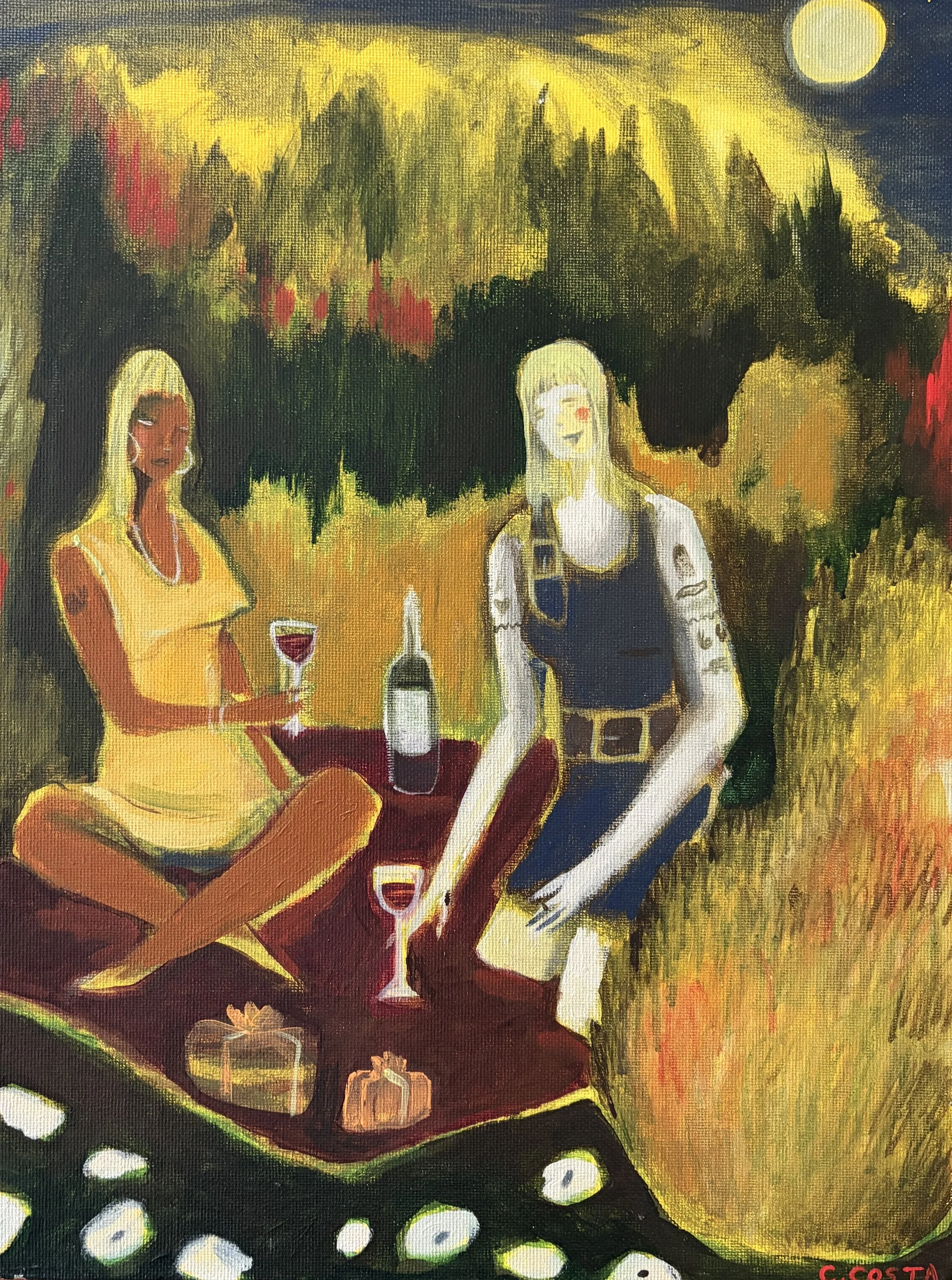 Drinking Wine Together
