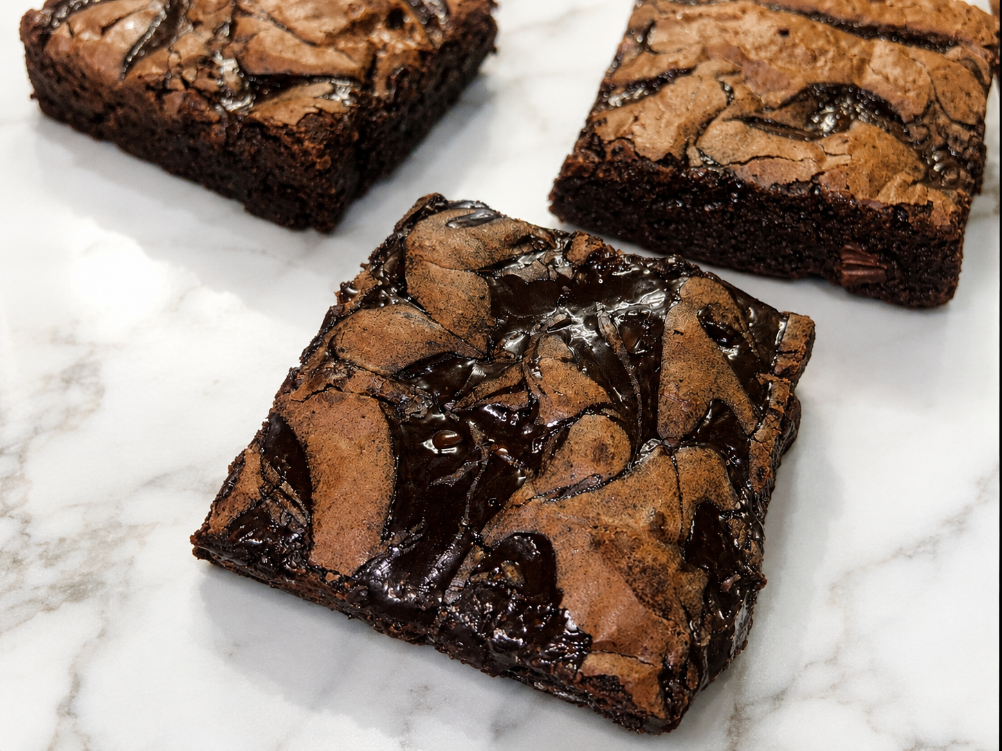 Triple Chocolate Fudge Brownie