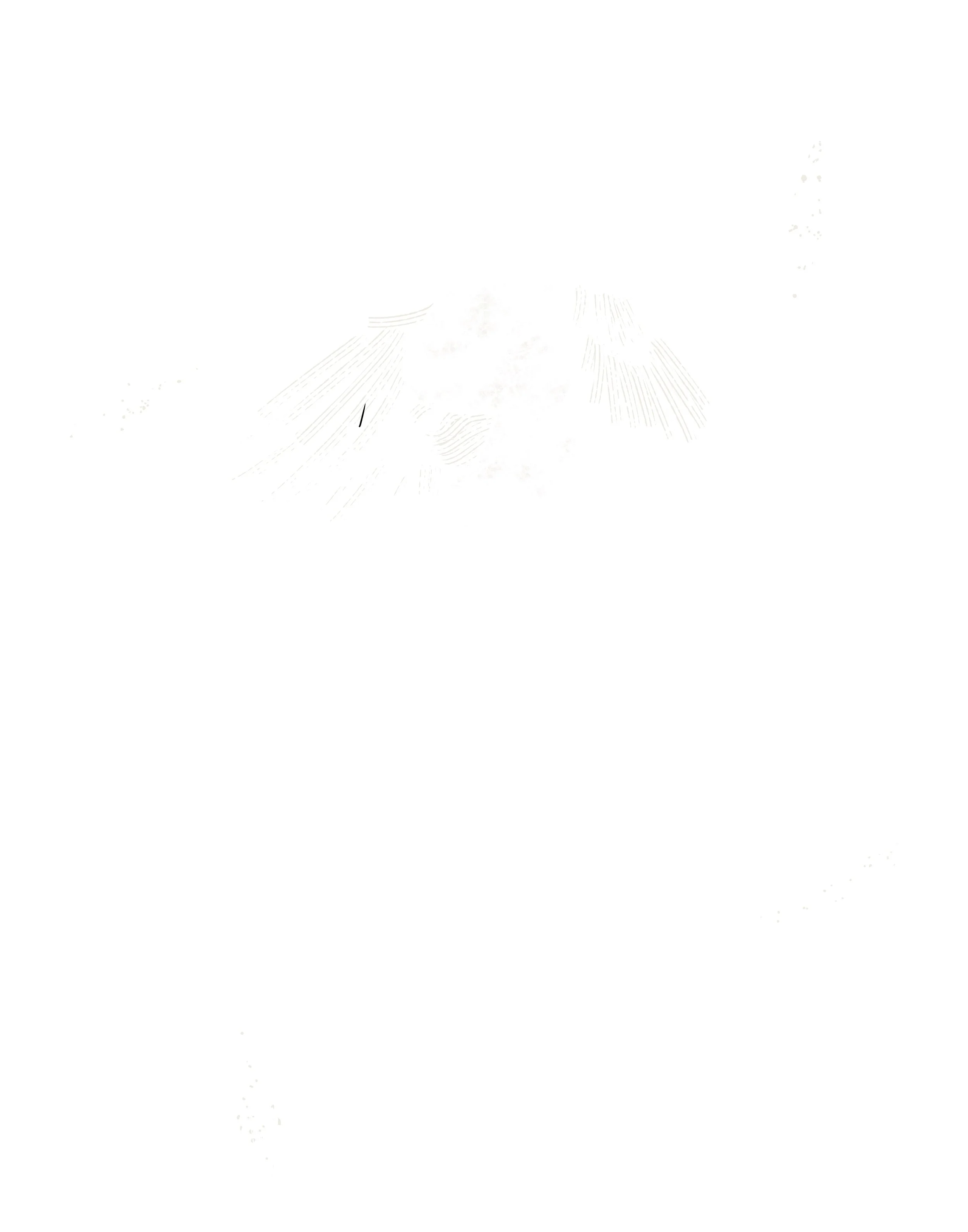 A white fluffy cat with blue eyes, lying down on a white surface, looking directly at the camera.