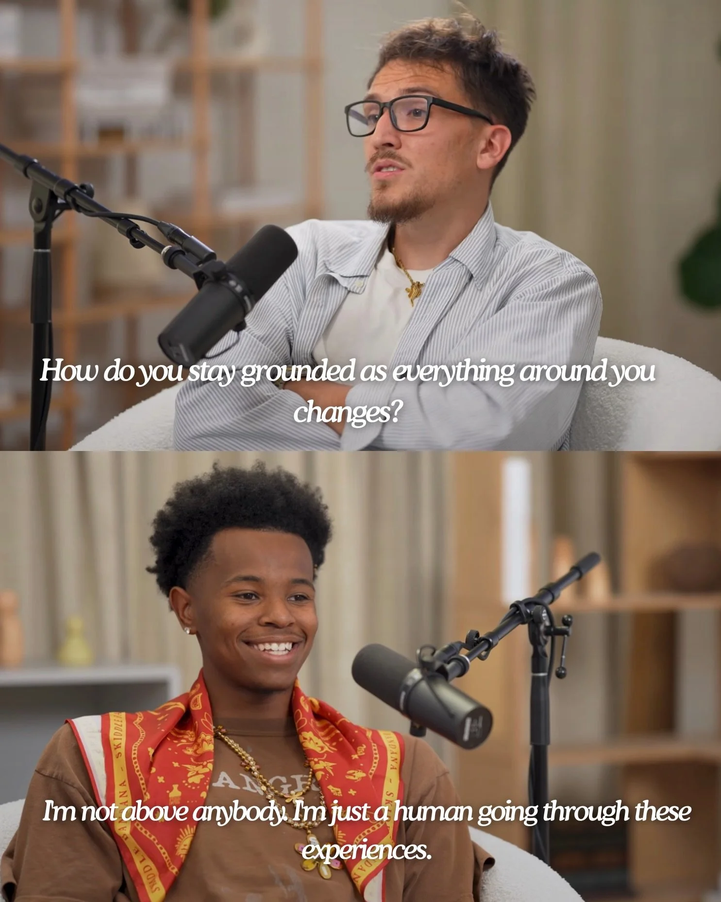 some of our favorite moments from our interview with @lareezymusic 

If you missed it comment a 🔔 and we&rsquo;ll send it directly to you
