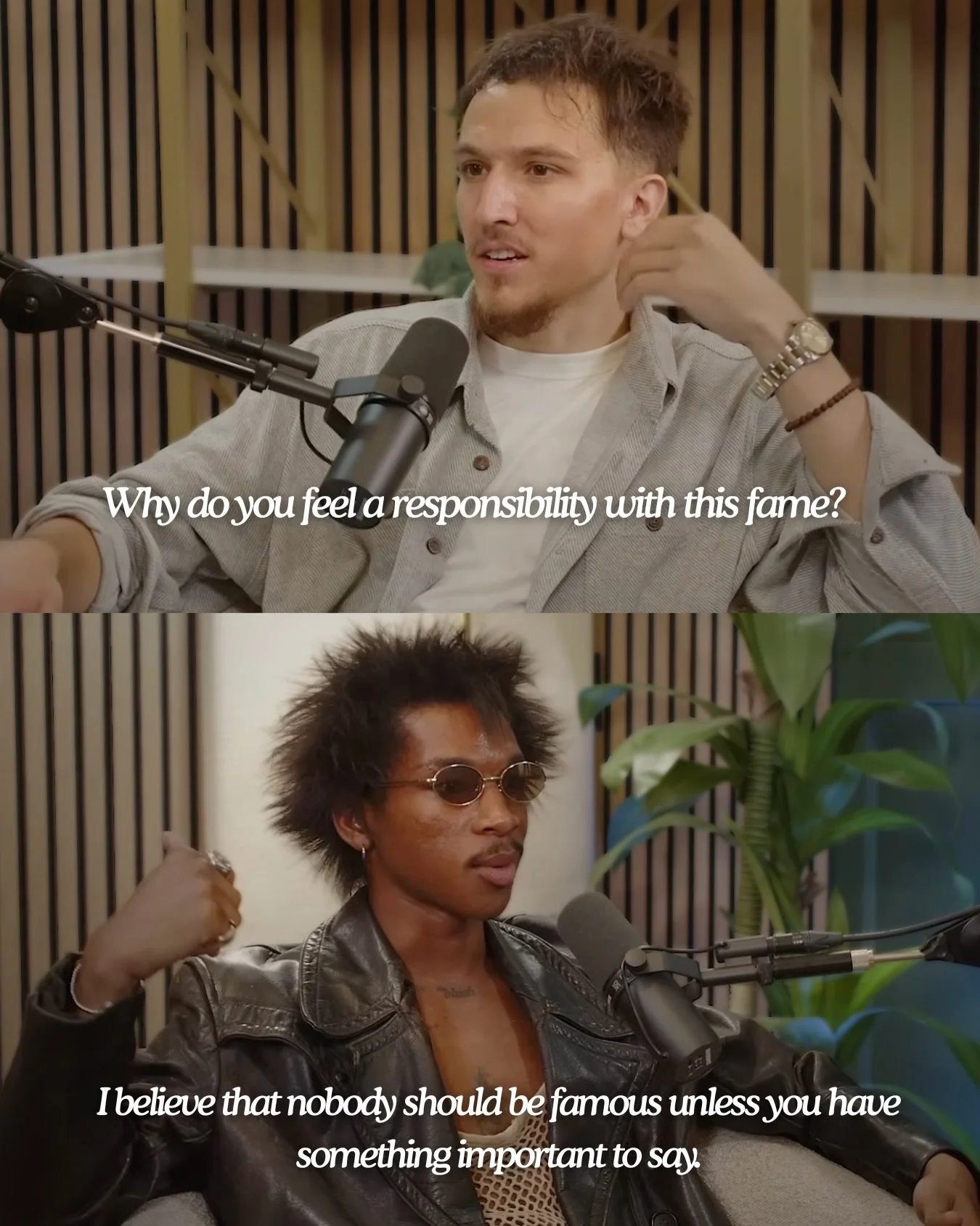 Some of our favorite moments from our conversation with @lovespells 

LOVE IS THE LAW interview is out on our YouTube channel now 🏃🏽

If you misse