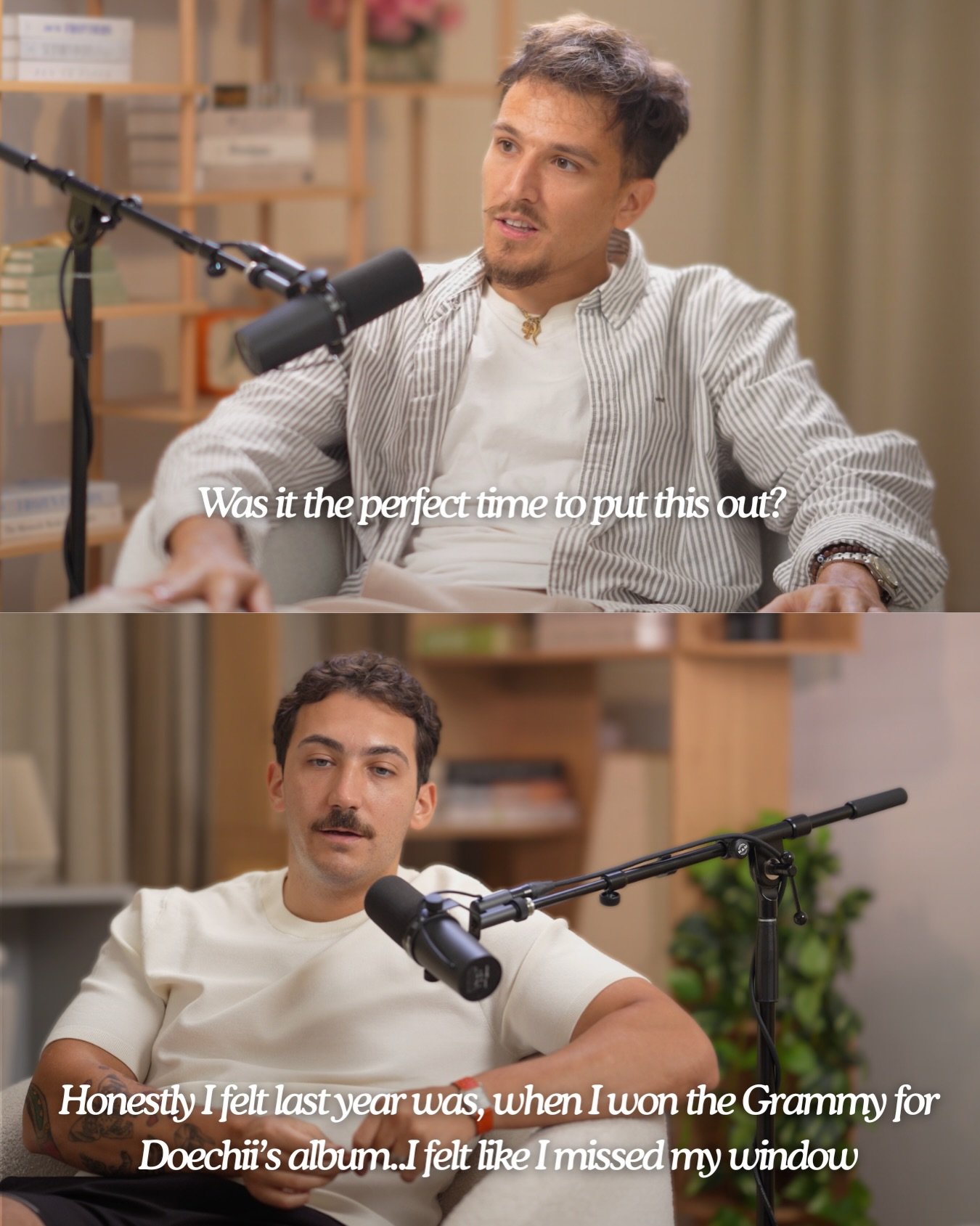 Some of our favorite moments from our interview with @stoicbegood last week (Swipe)