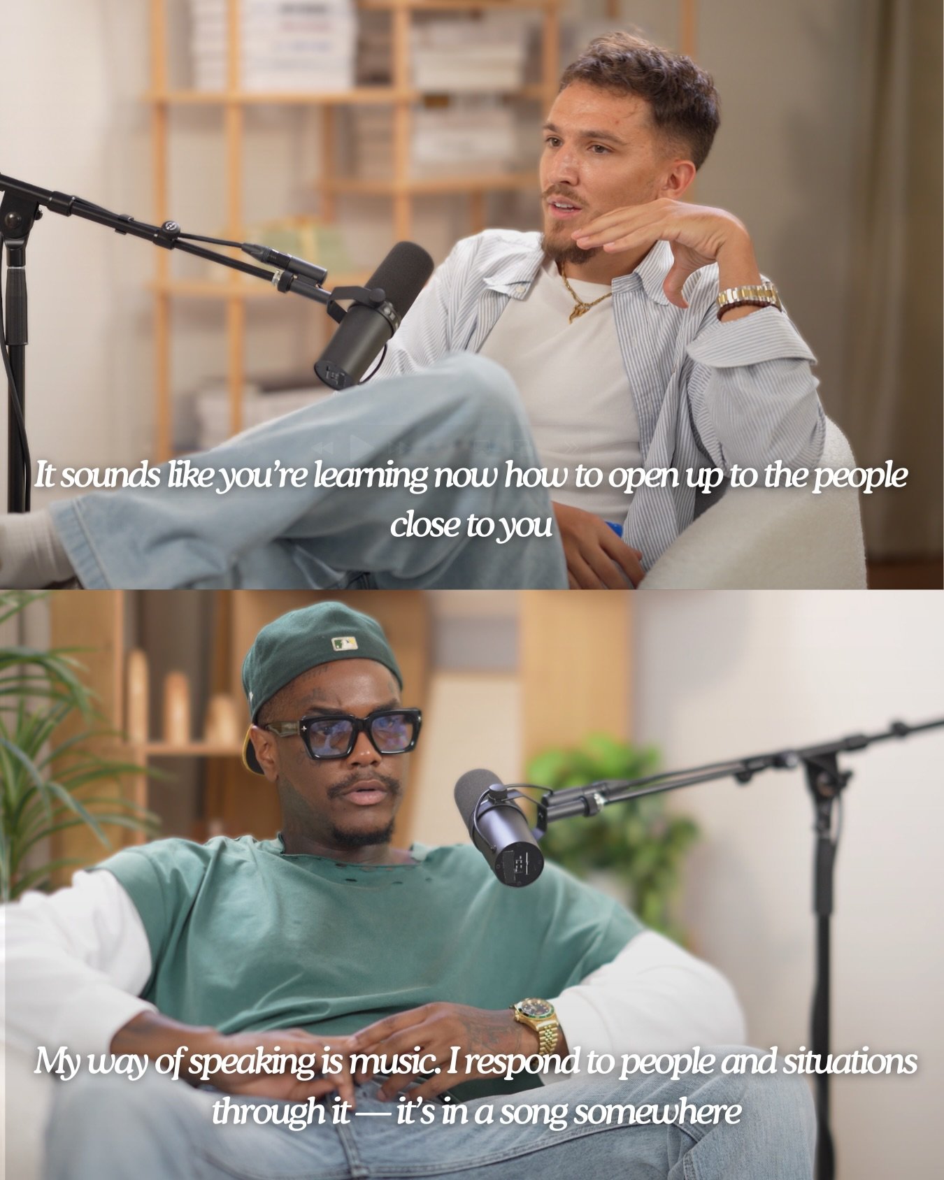 Some of our favorite moments from @vory in the studio last week📸

Full Vory, DONDADA conversation out now on our YouTube channel.