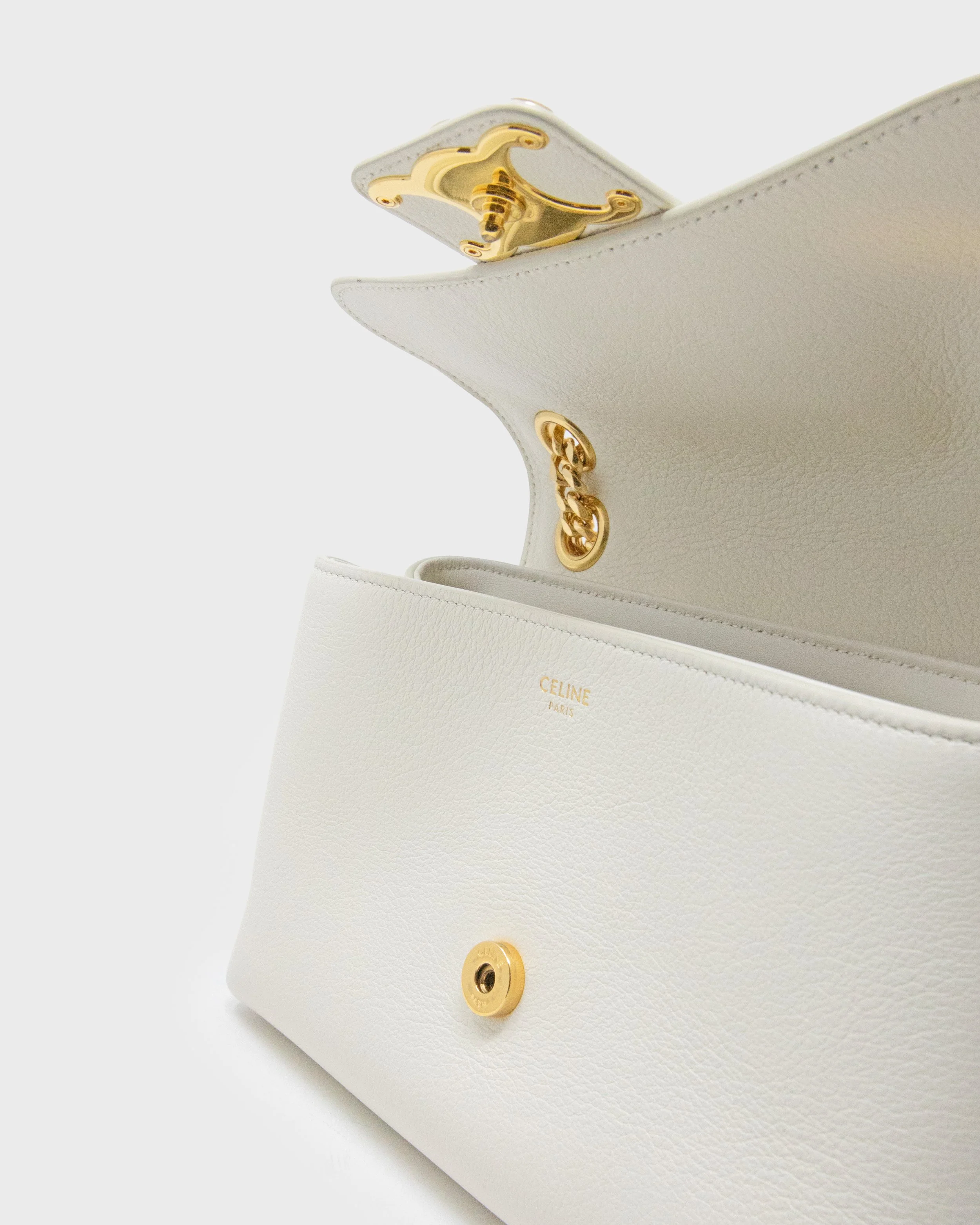Celine Grained Calfskin Teen Victoire Bag BERCE254-1806-0 [3].jpg
