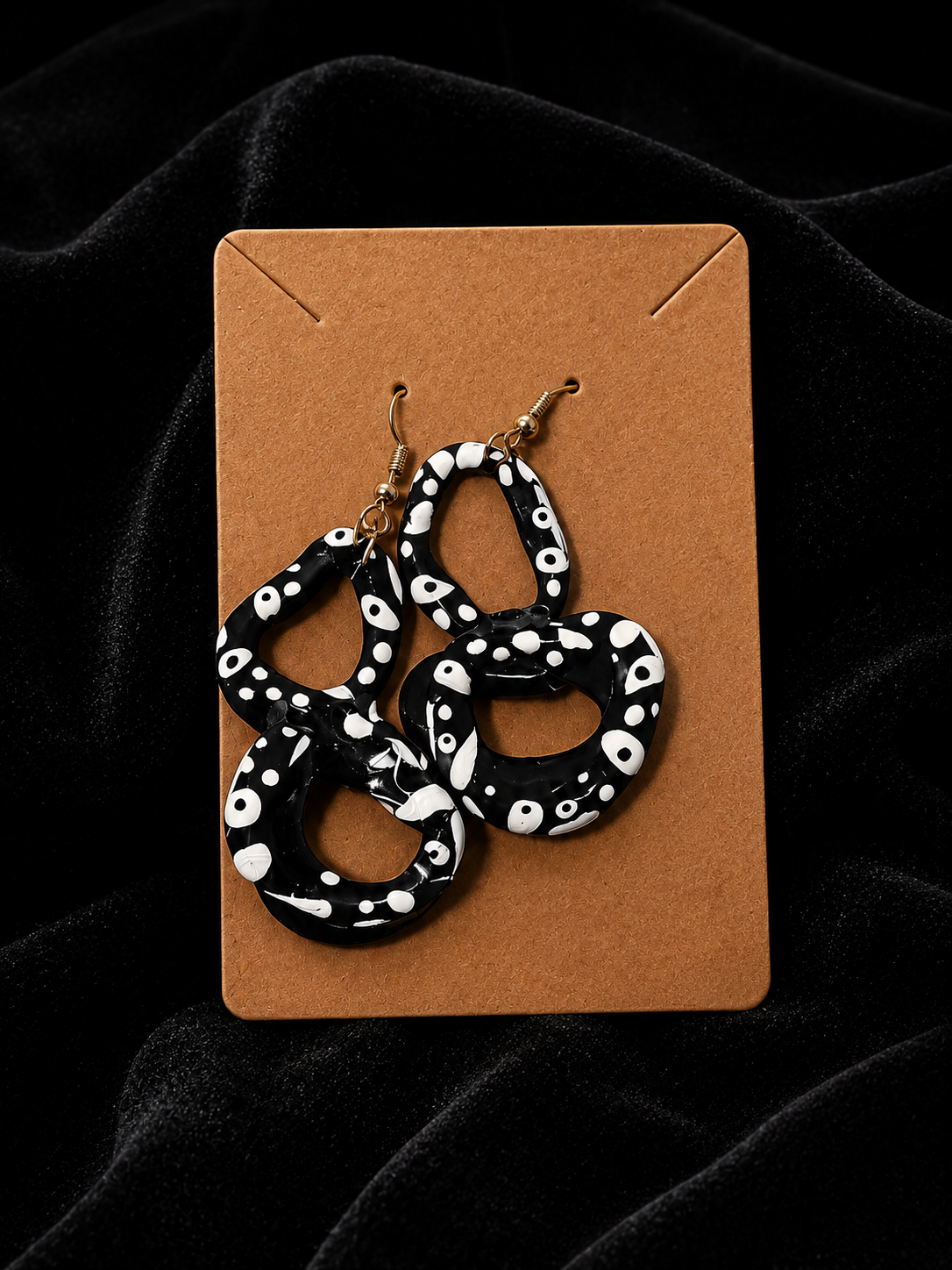 Heritage Links (Handcrafted Statement Earrings)
