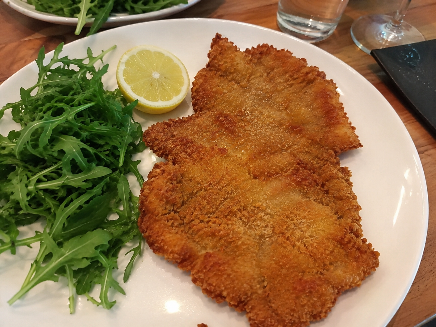 Those escalope milanese are delicious !