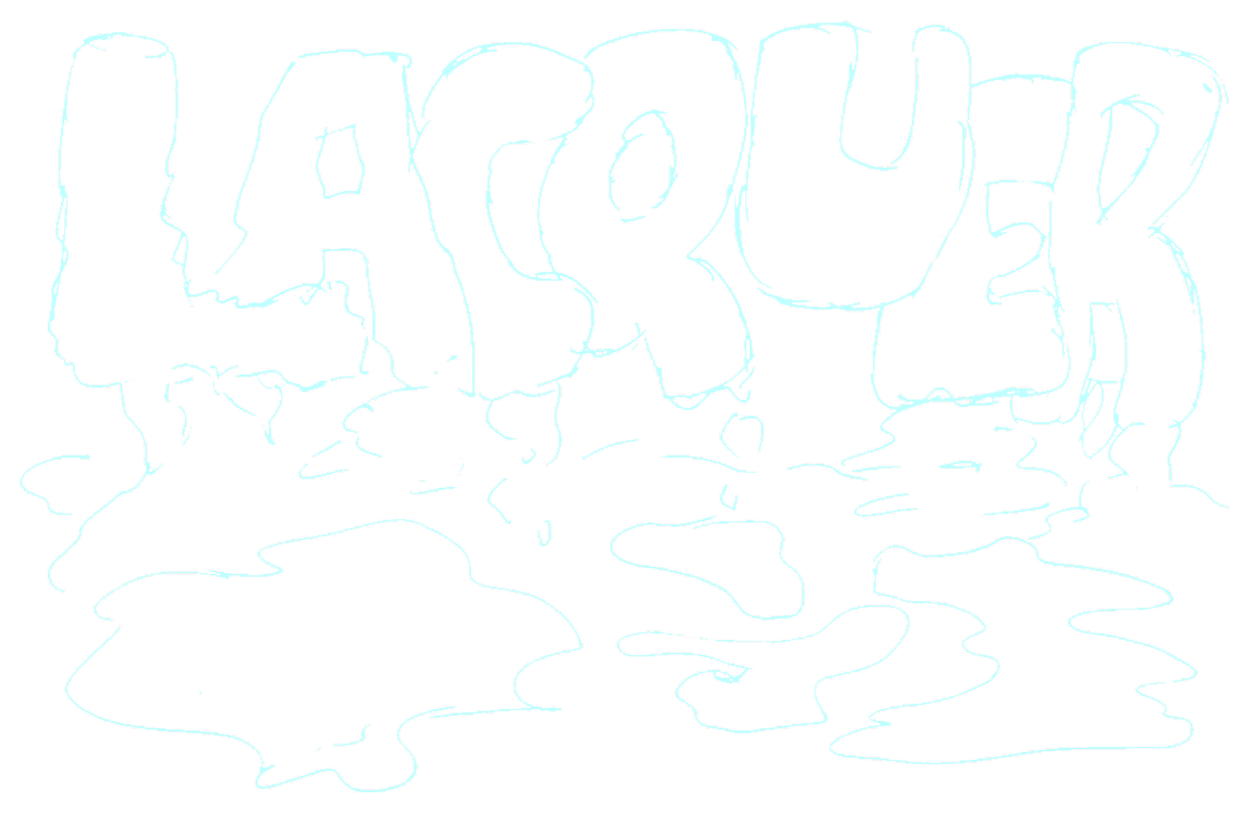 "Lacquer" logo, hand-designed by Xay Lavie.