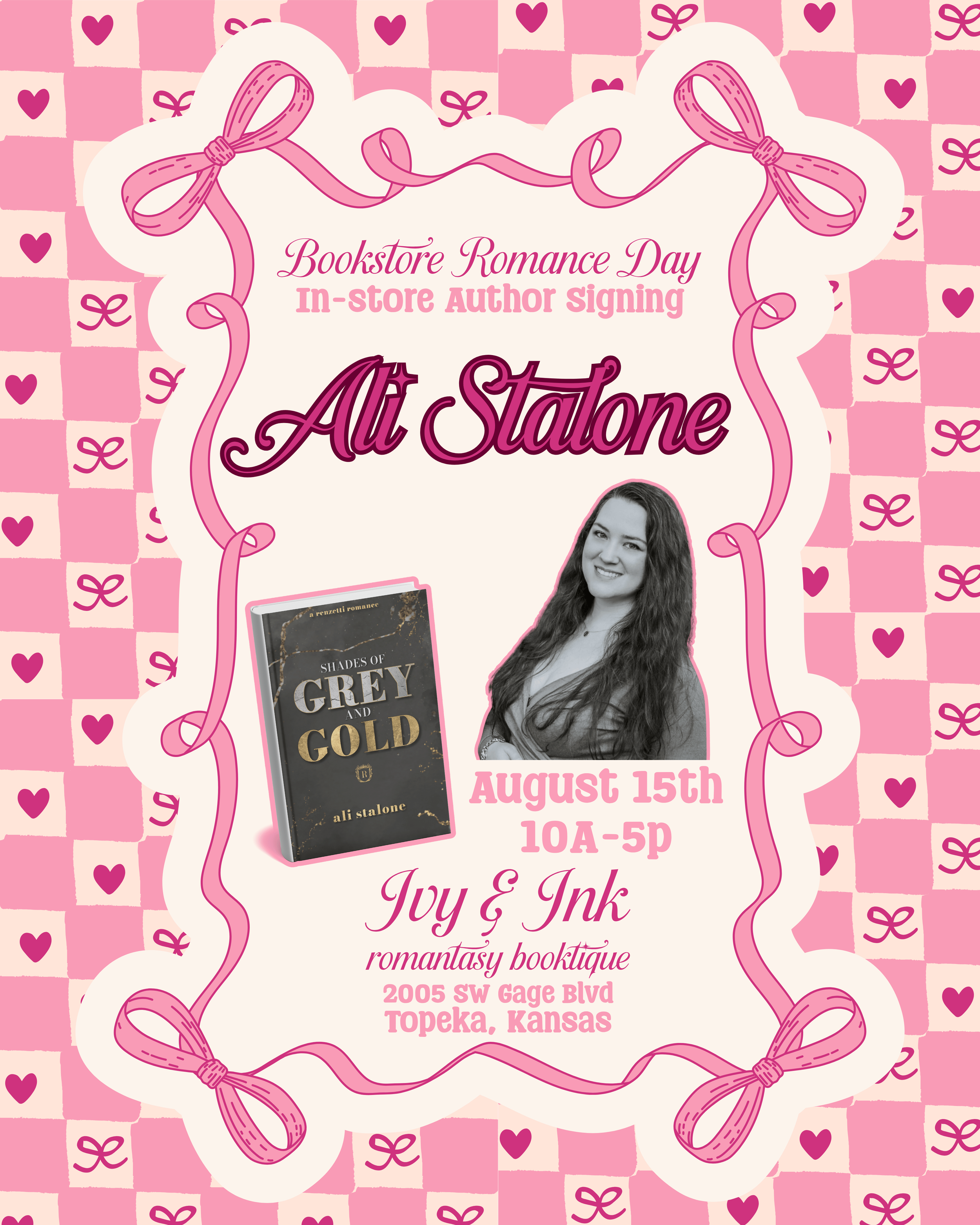 Bookstore Romance Day Signing!