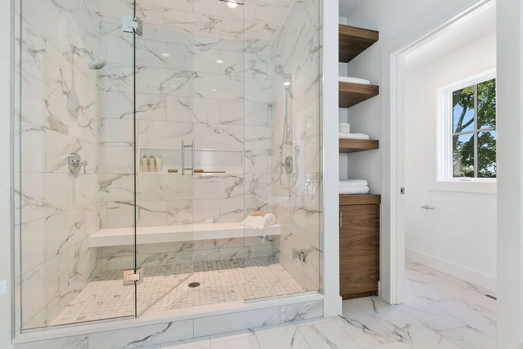 Shower Benches: Built-In Seating Options for Safer Kitchener Showers
