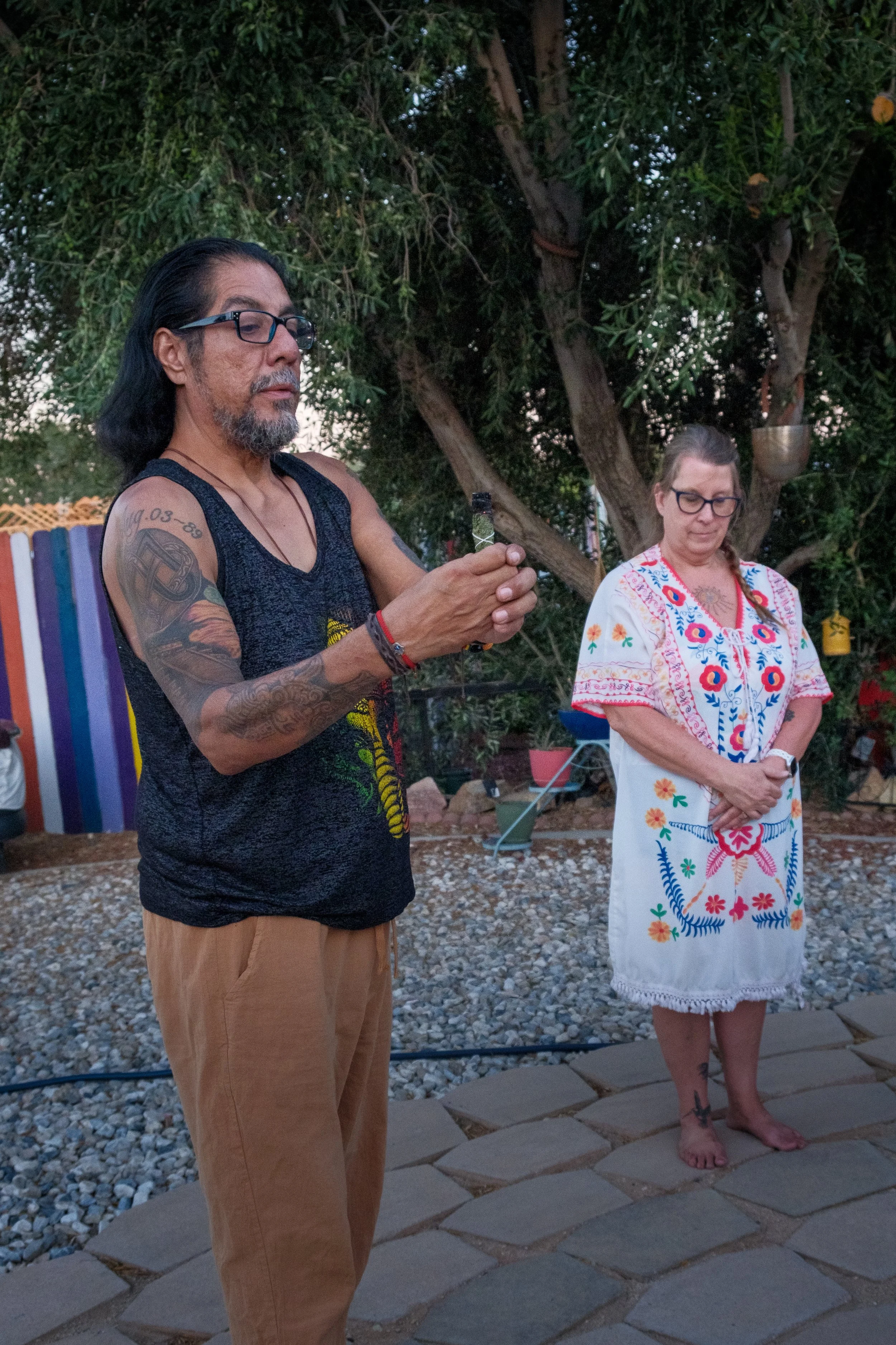 Robert and Cinnamon Olivera at House of Frog