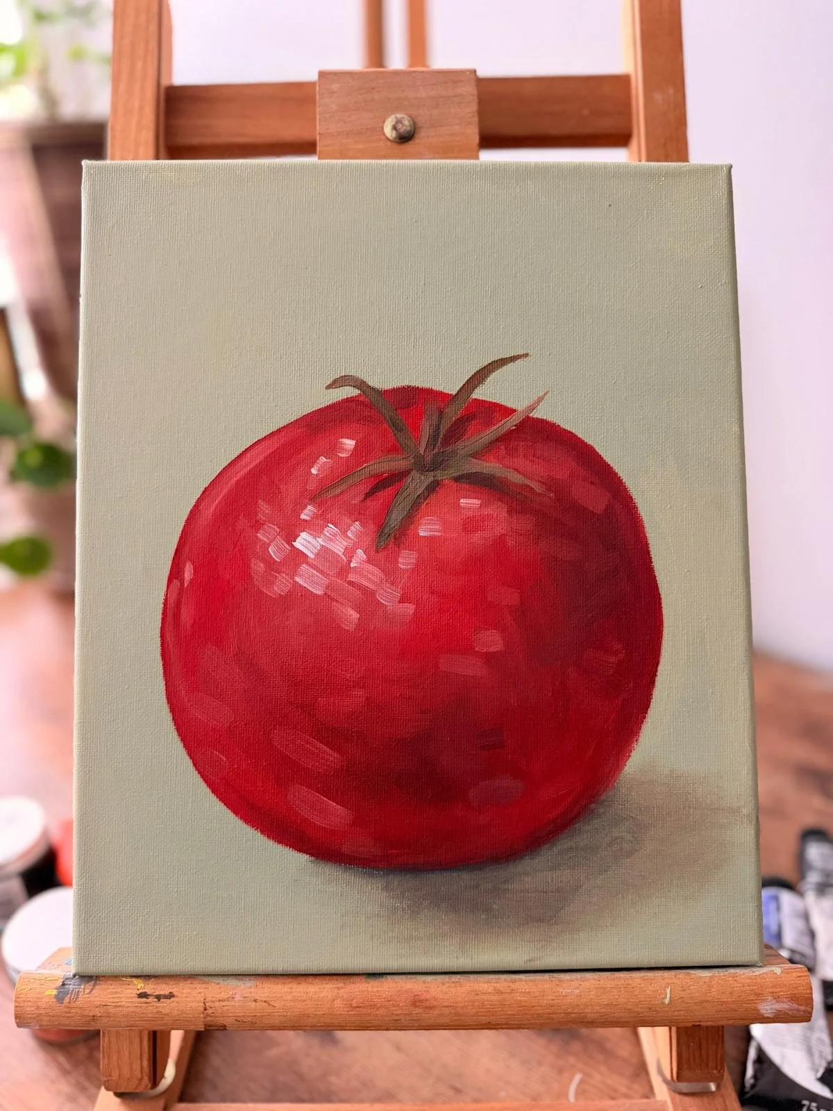 Tomato - Oil on Canvas