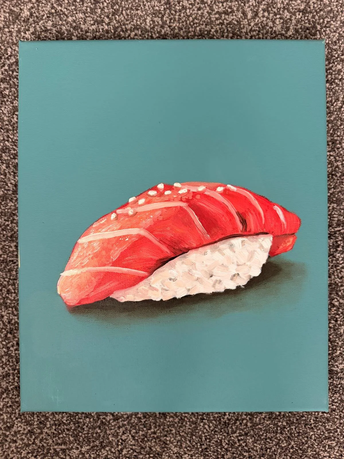 Sushi - Oil on Canvas
