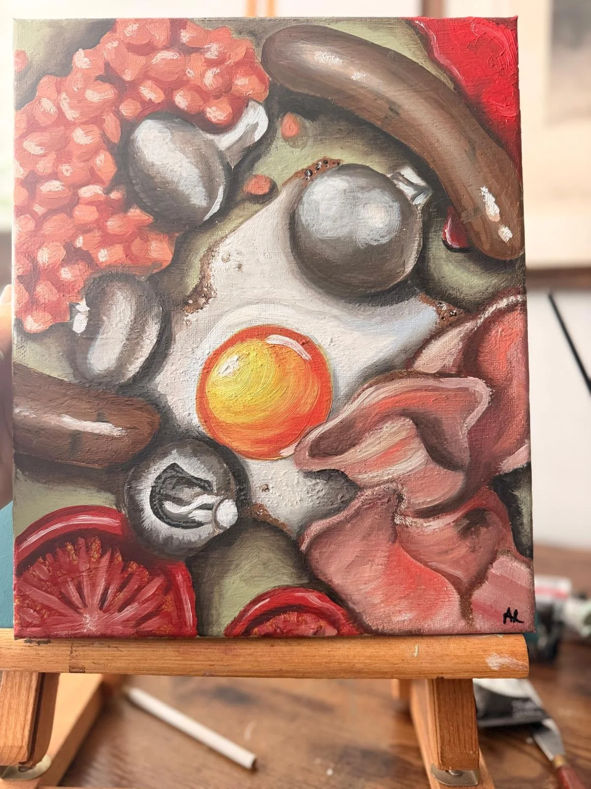 Full English - Oil on Canvas