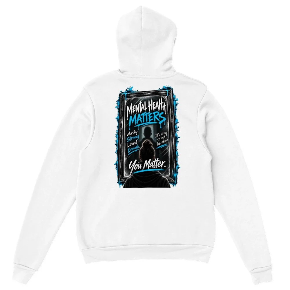 'Talk To Someone' Graphic Pullover I The Lovely Standard