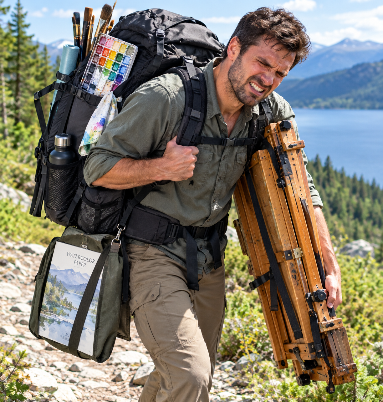 A Quiet Frustration for Plein Air Painters