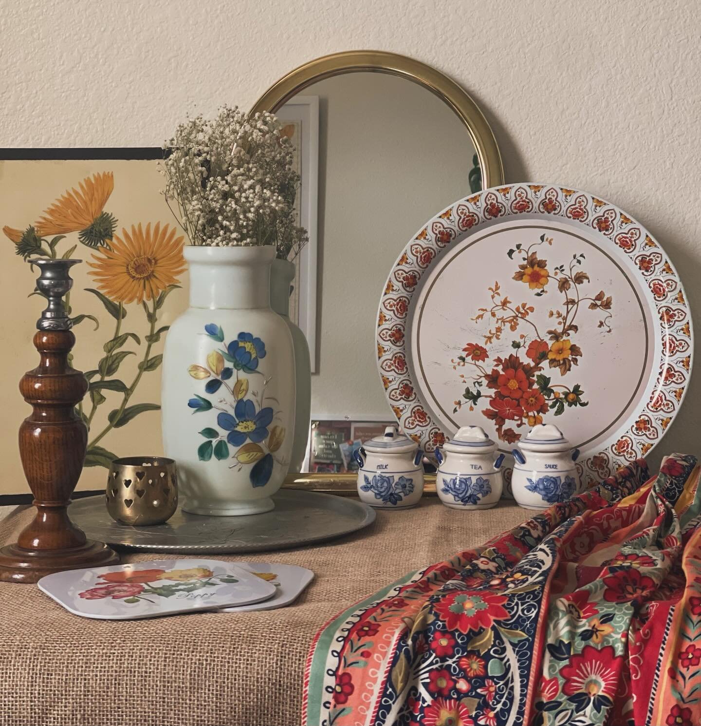 #springdecor #springdecorating #springdecoration #vintage #vintagehome