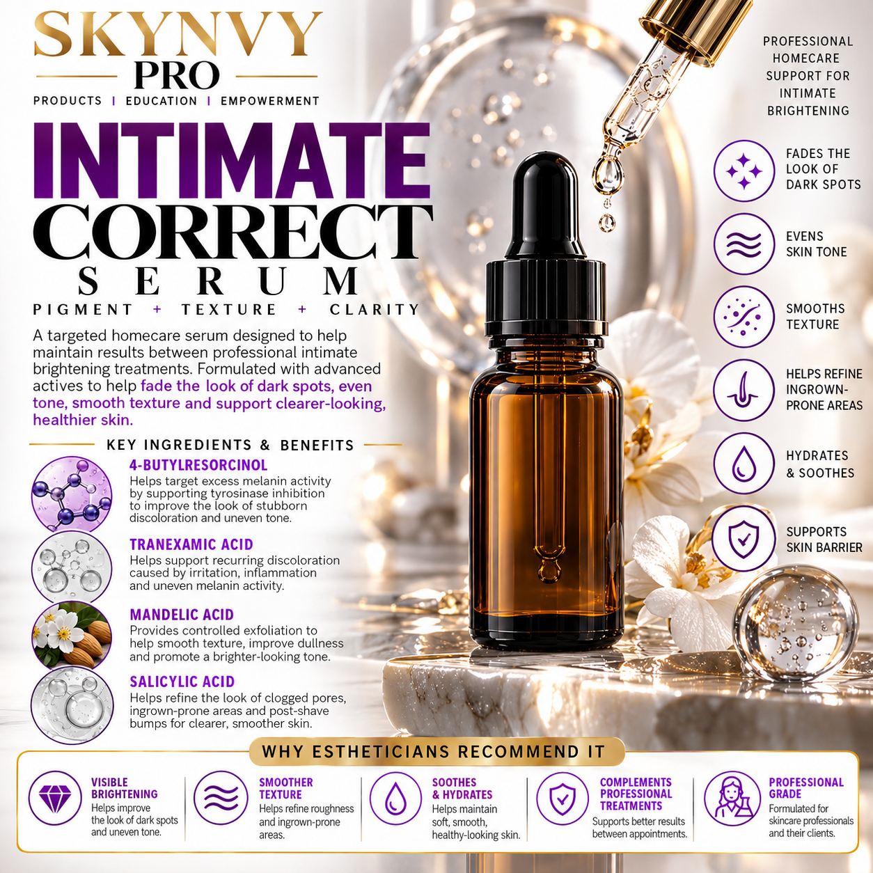 IntimateCorrect Home Care Serum