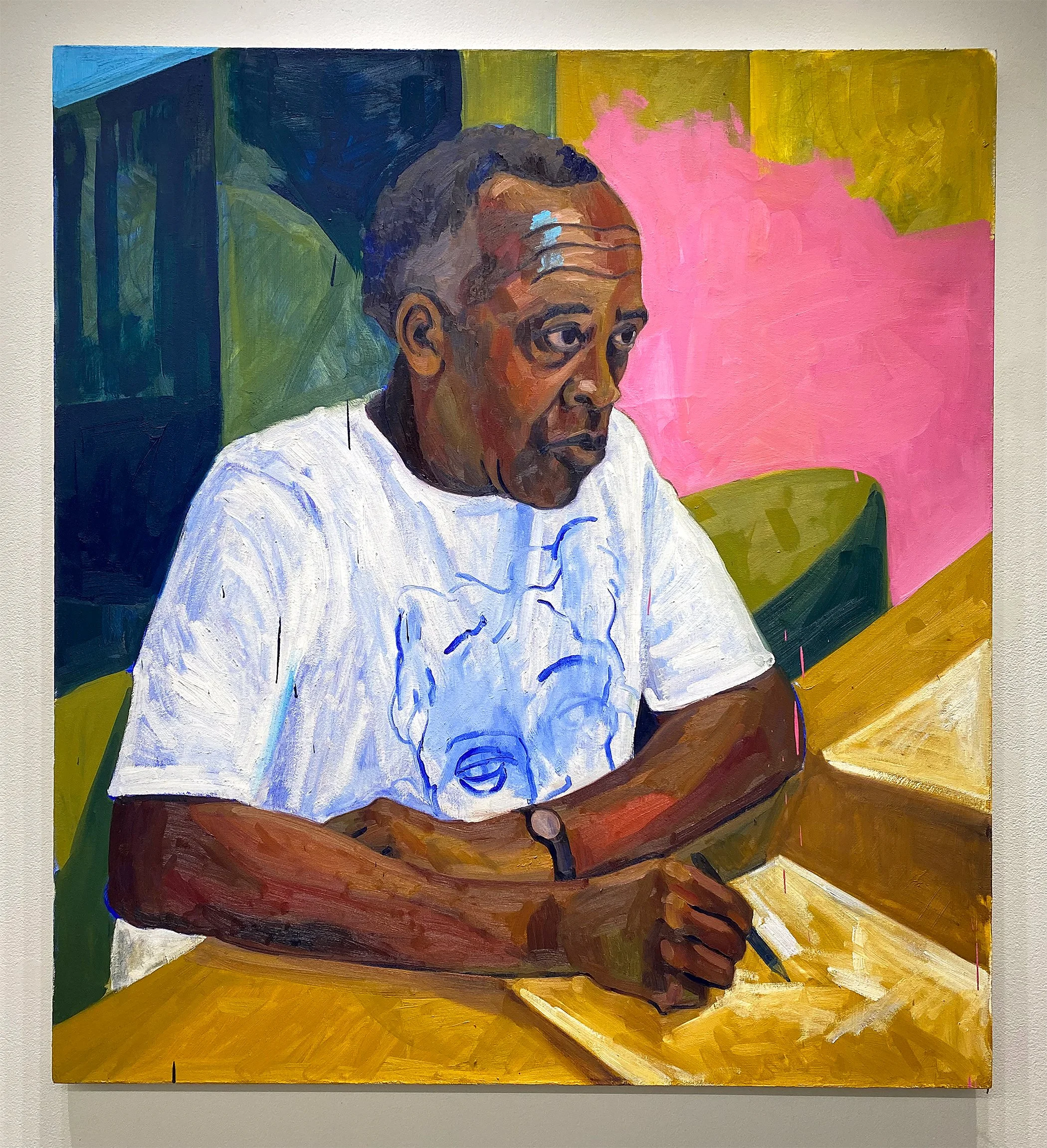  Henry     2025 
| Oil on canvas
42 x 38 inches