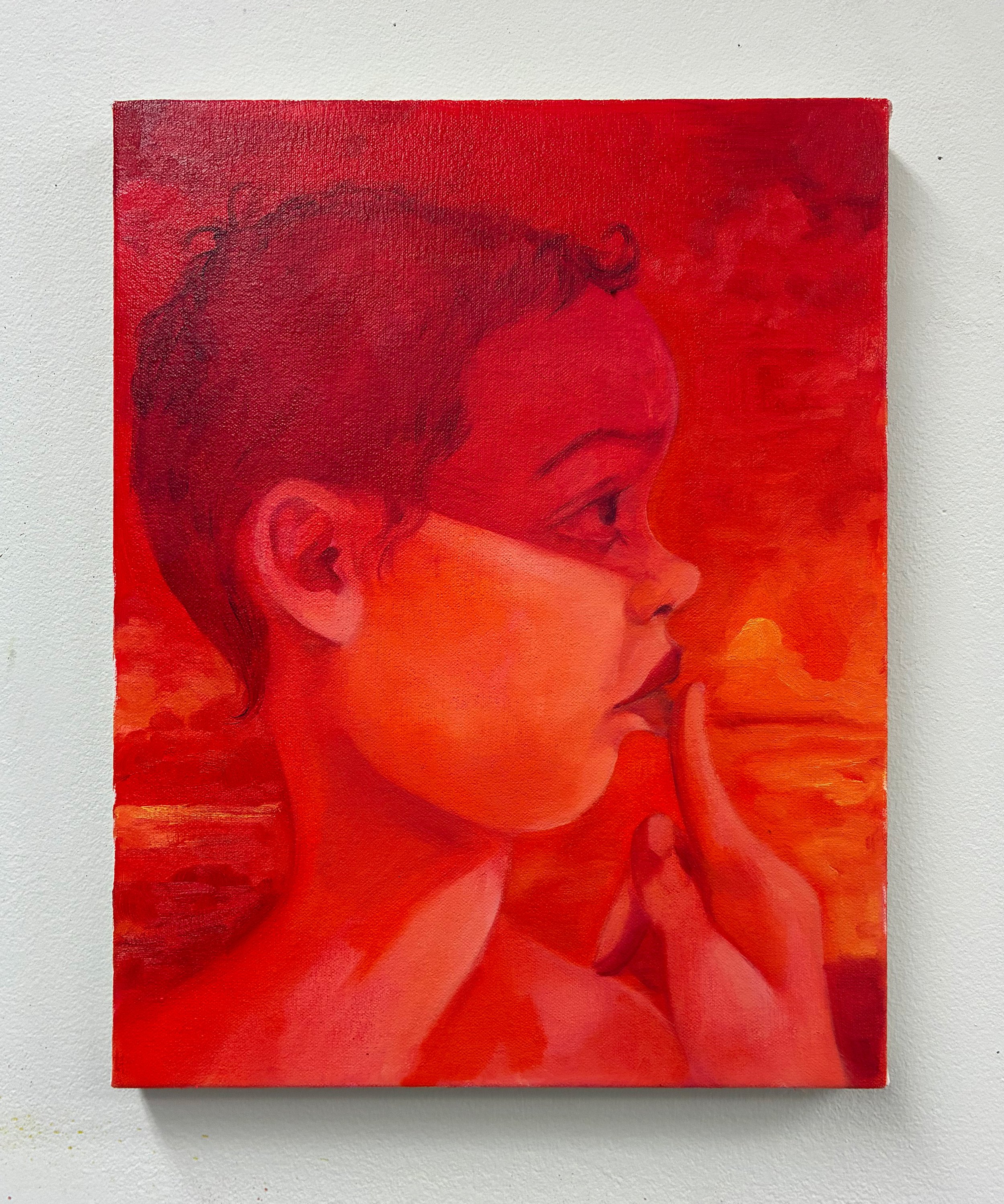   Self-Portrait (Lisa Yukskavage)     2026 
| Oil on canvas
14 x 11 inches