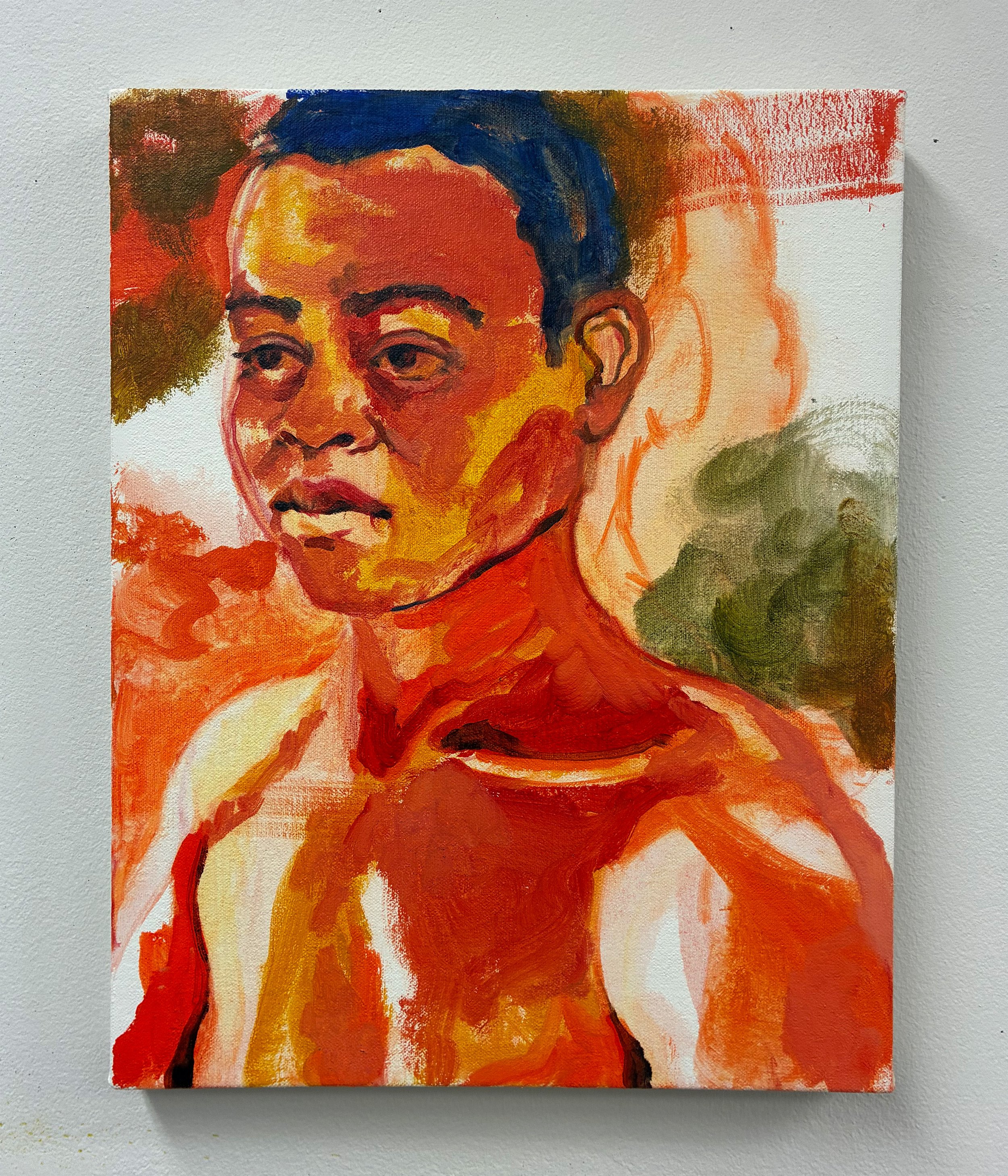   Self-Portrait (Doron Langberg)     2026 
| Oil on canvas
14 x 11 inches