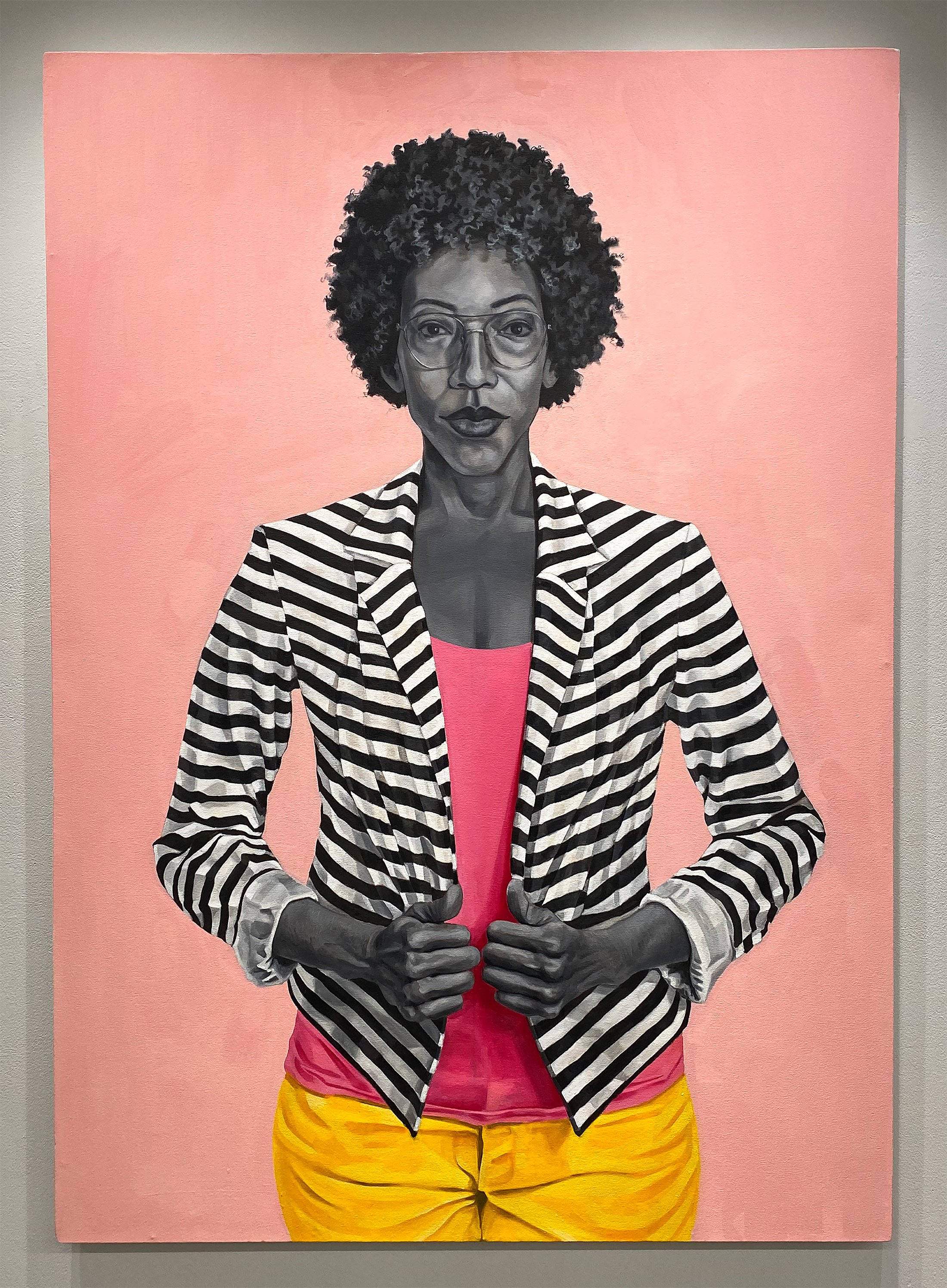   Amy     2025 
| Oil on canvas
54.5 x 39 inches
