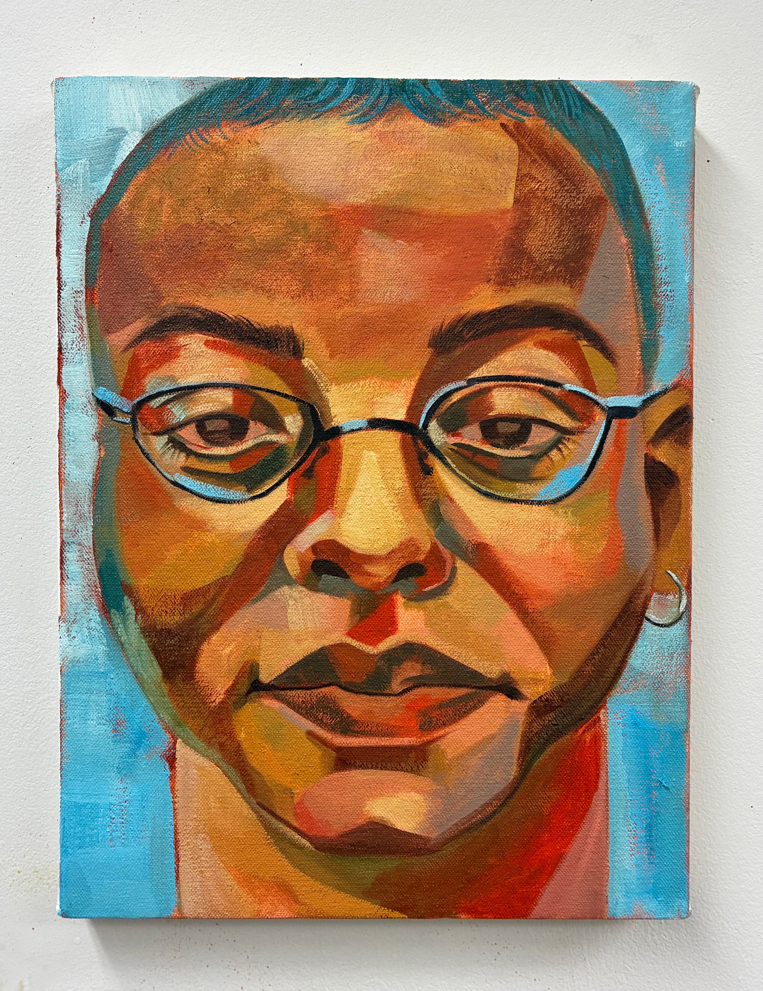   Self-Portrait (Louis Fratino)     2026 
| Oil on canvas
16 x 12 inches