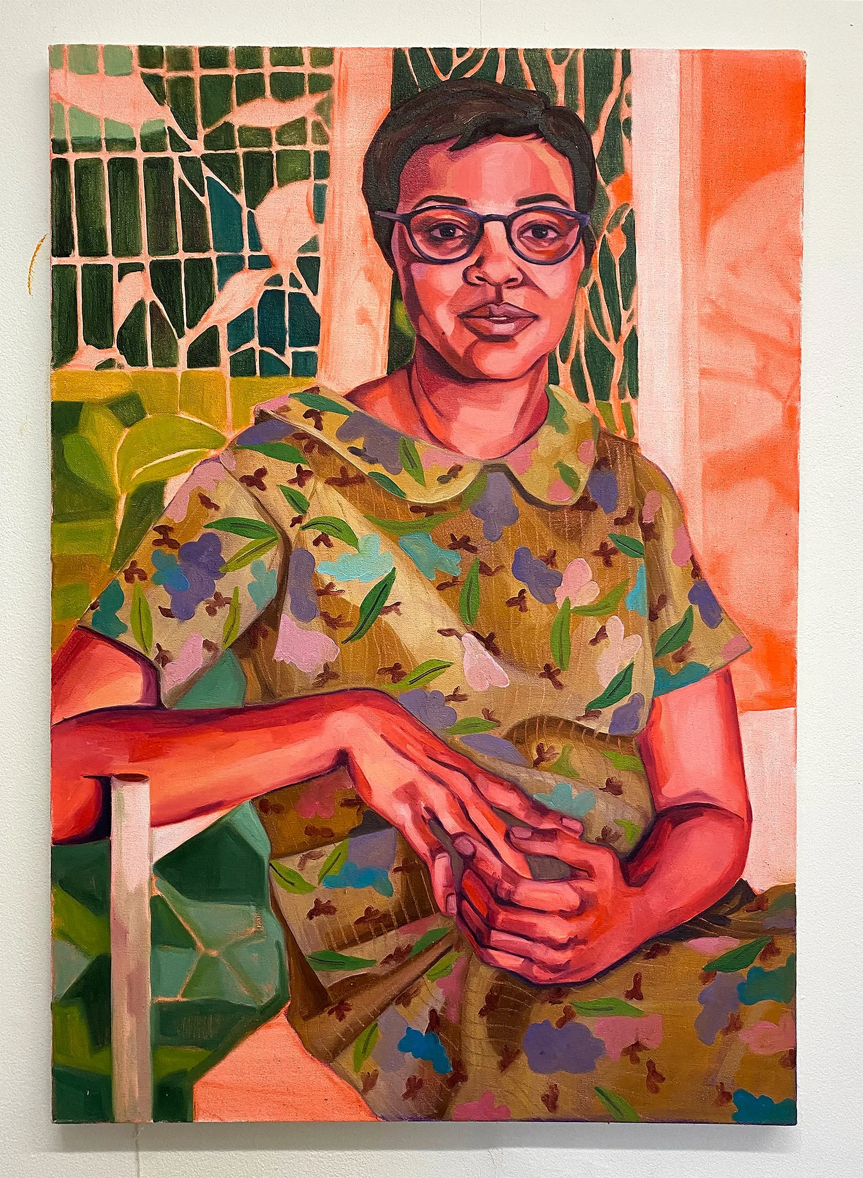   Jordan     2025 
| Oil on canvas
32 x 22 inches