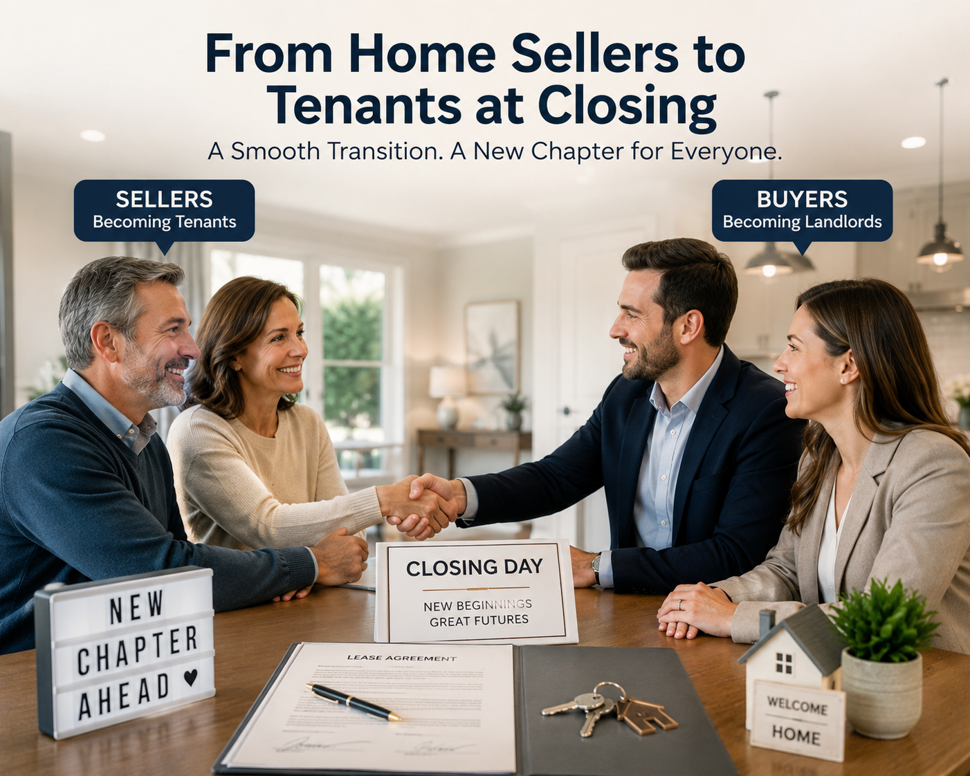 Using a Rent-Back Agreement After Selling Your Home