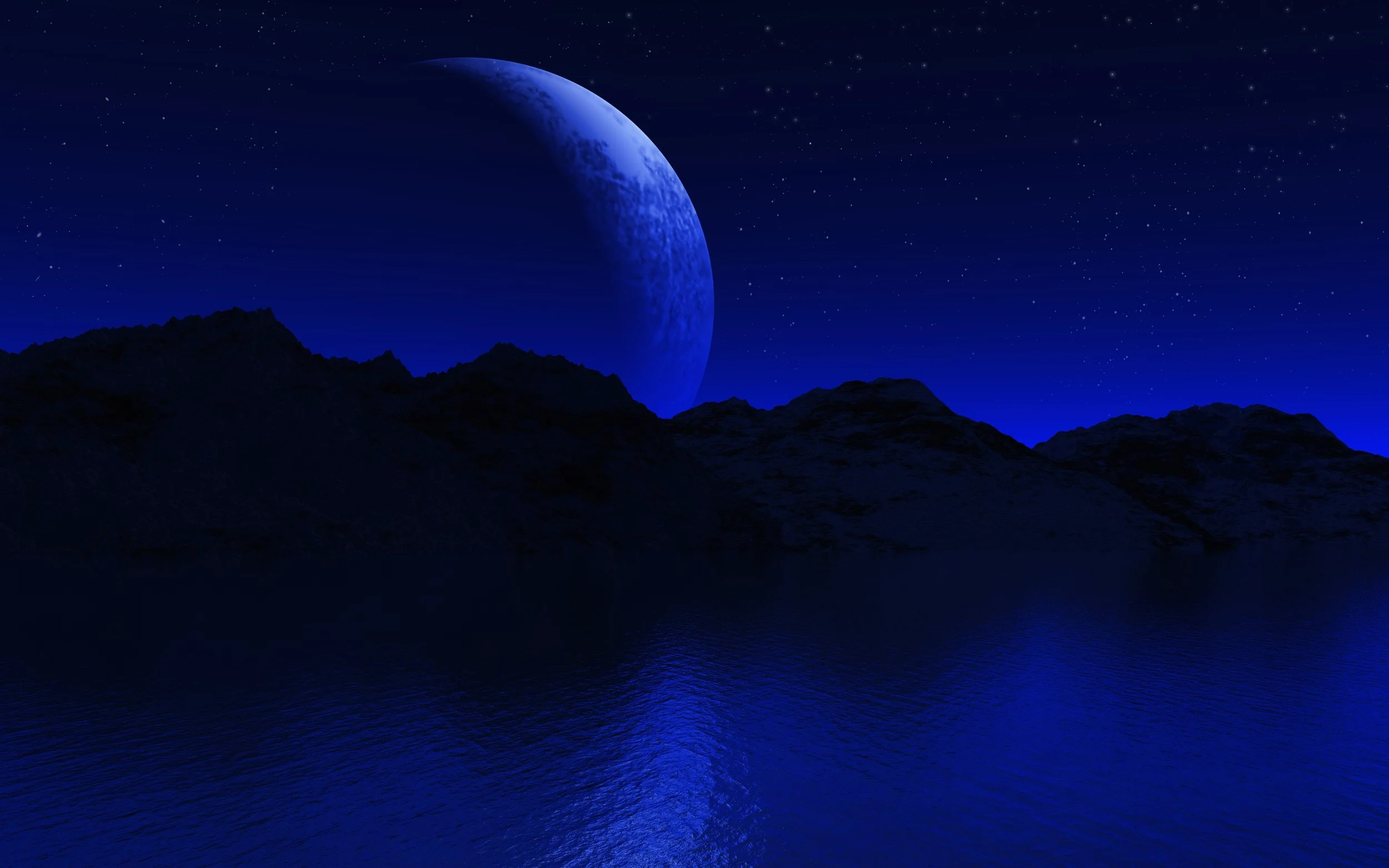 mystischer Mond deutet auf unsere Schattenseiten