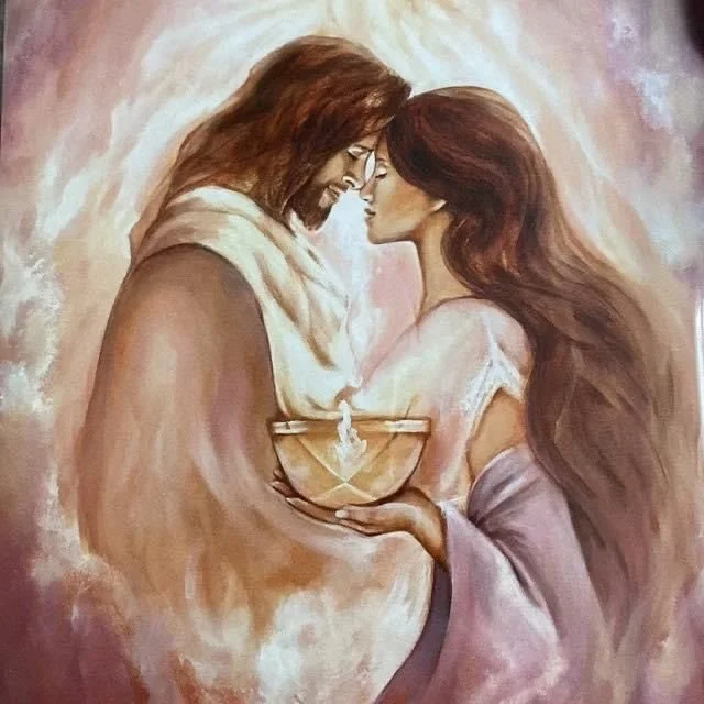 Jesus und Maria als ideales Paar in bedingungsloser Liebe