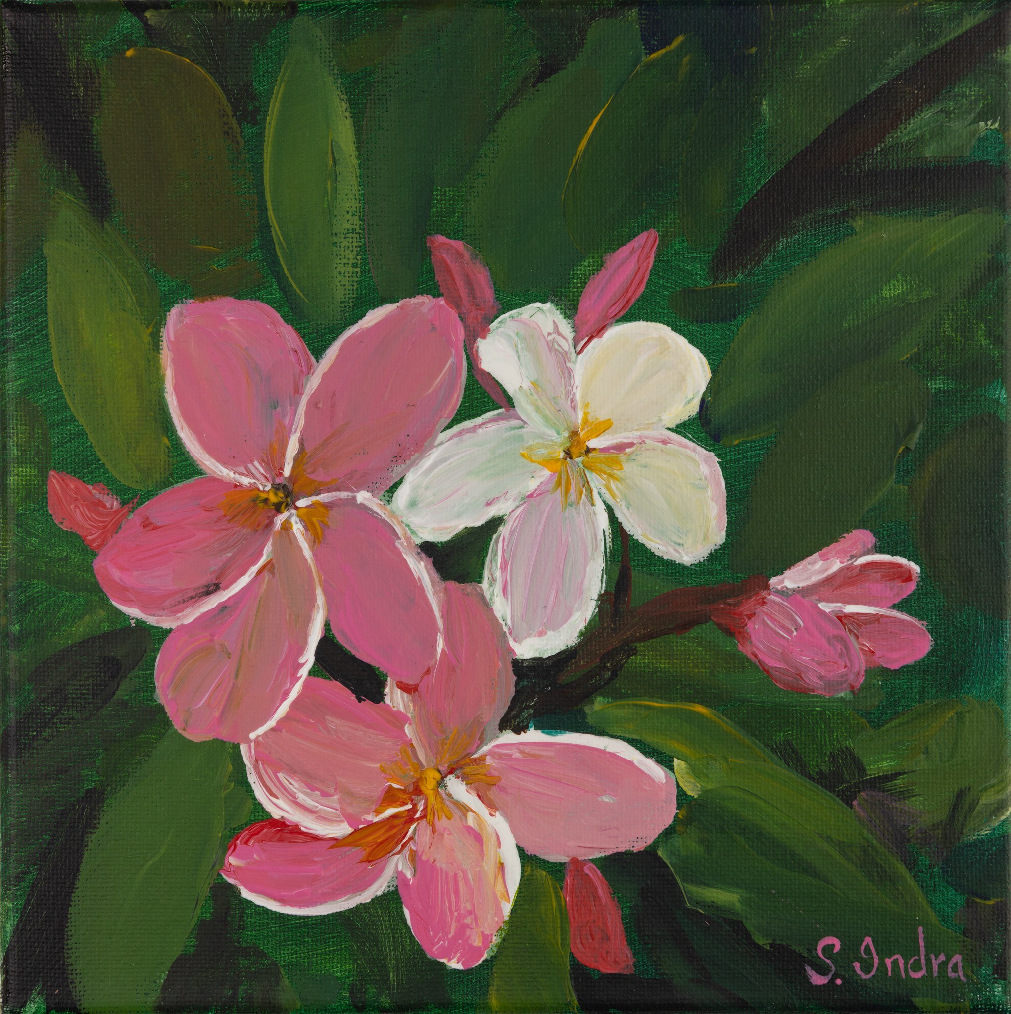 Pink Flowers - Art Print