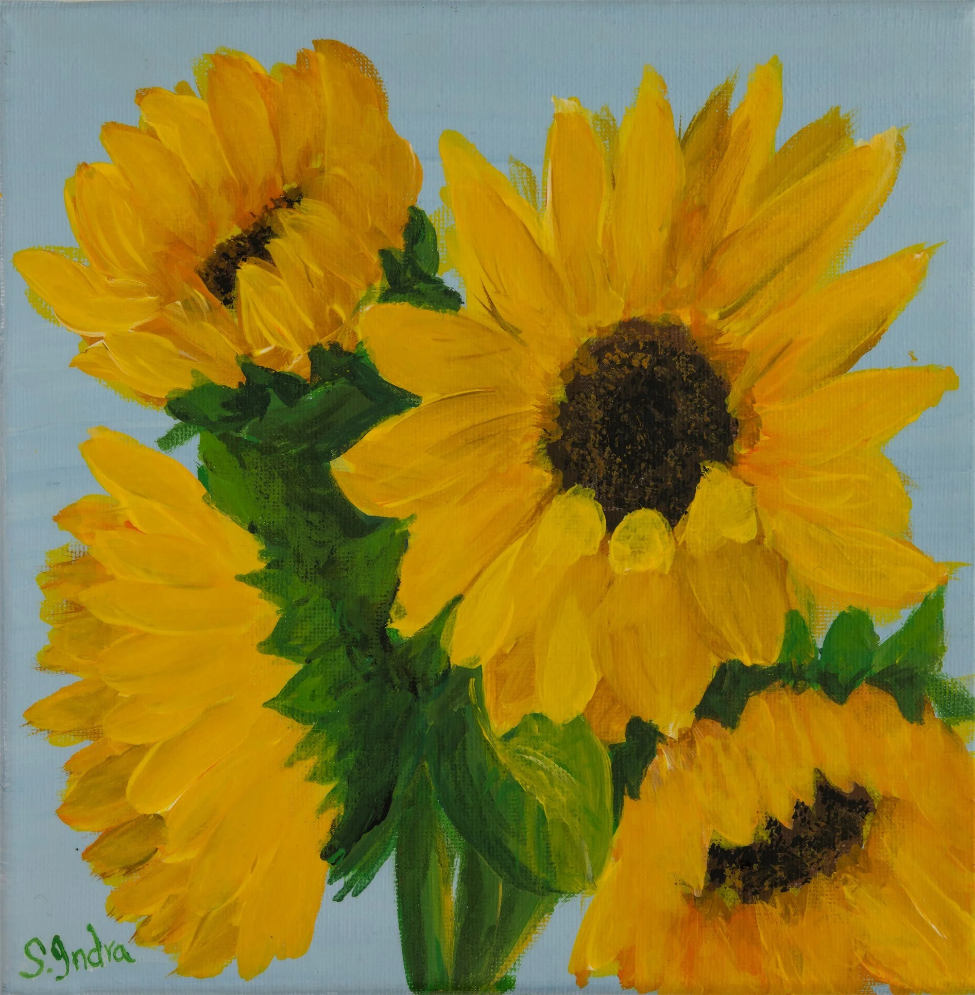 Sunflower Bunch - Art Print