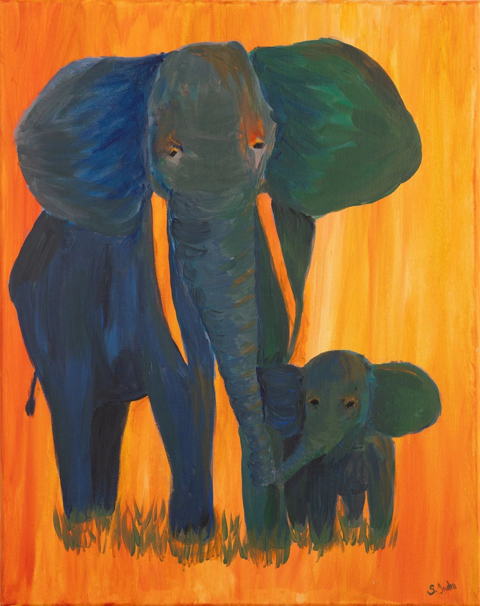 Missing Ivory  - Art Print