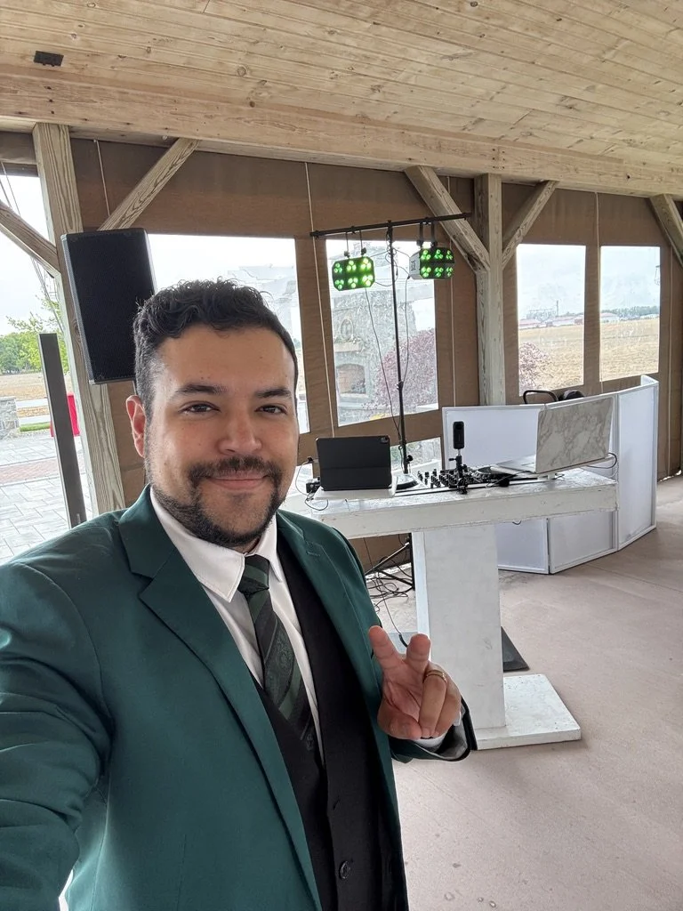 Mark Pages DJ at Wedding Reception at Vanderwende Acres in Seaford, DE