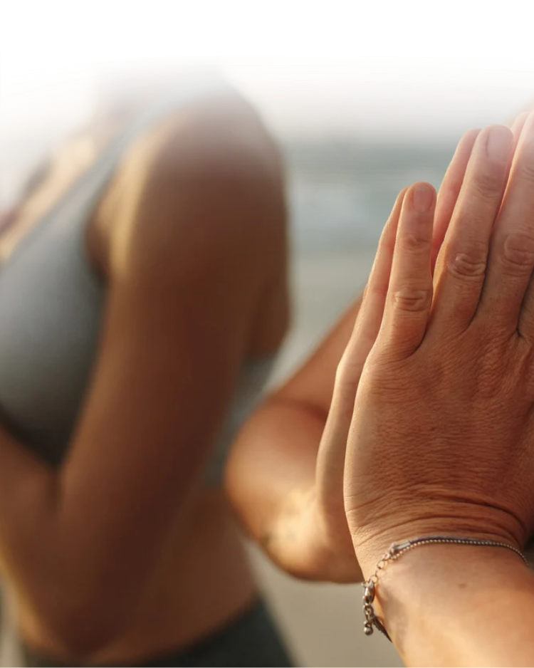 Namaste position