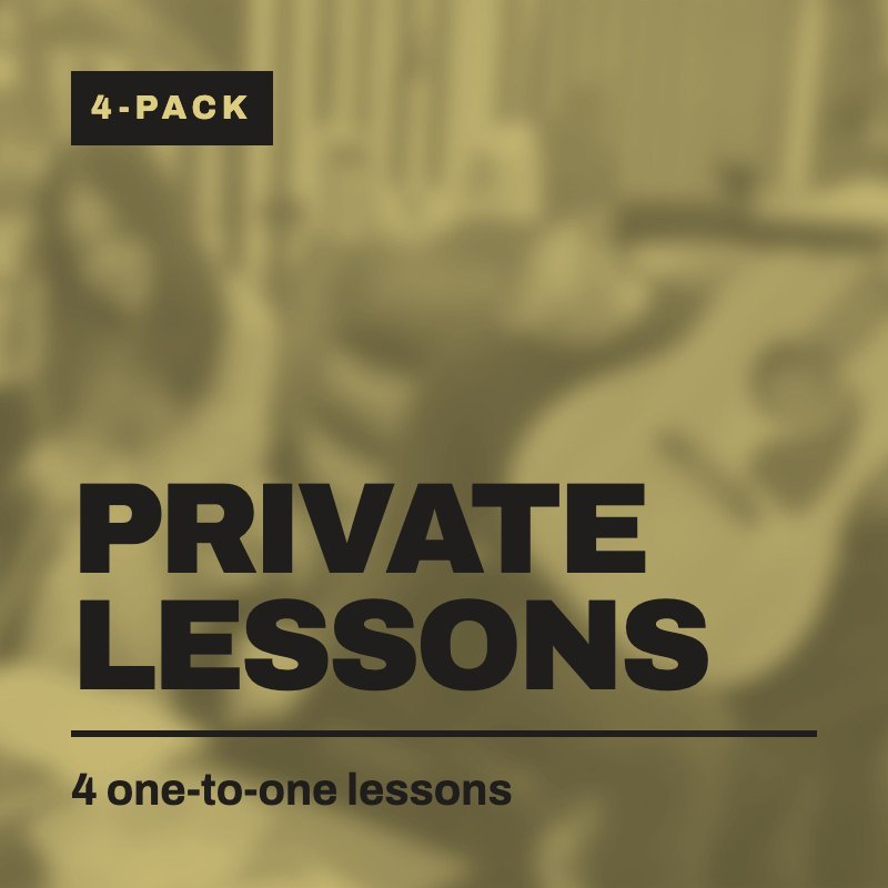 Private Lessons - 4 Pack