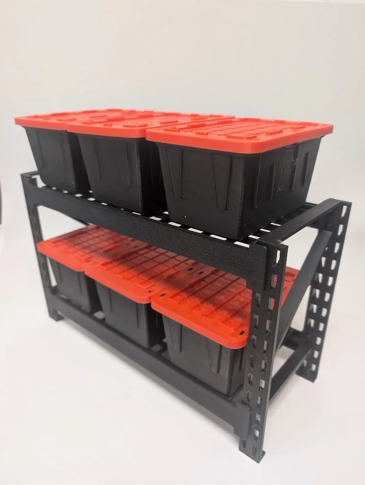 Two-Tier Mini Storage Rack