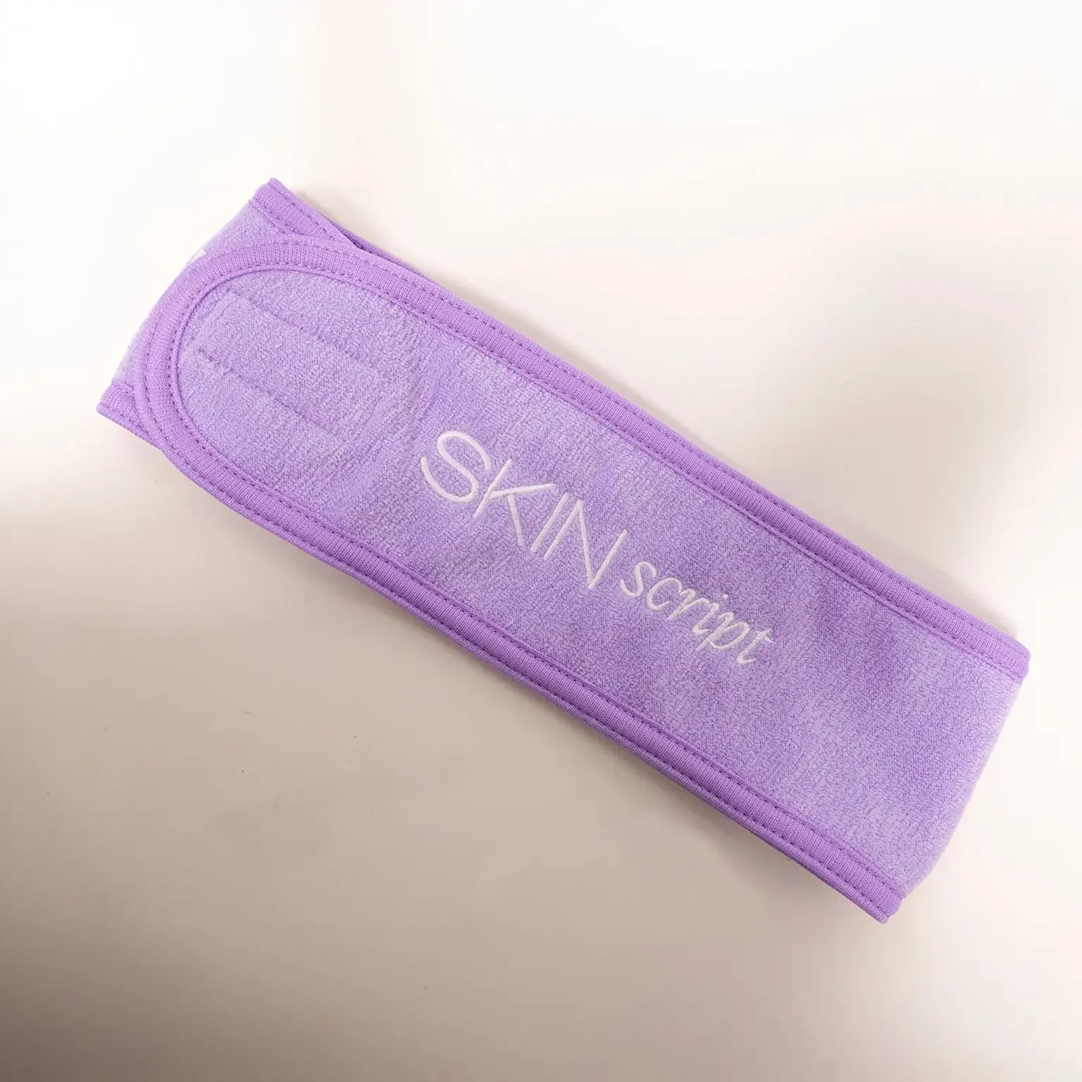 Skin Script Terry Headband