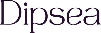 The word 'Dipsea' in purple text on a dark background.