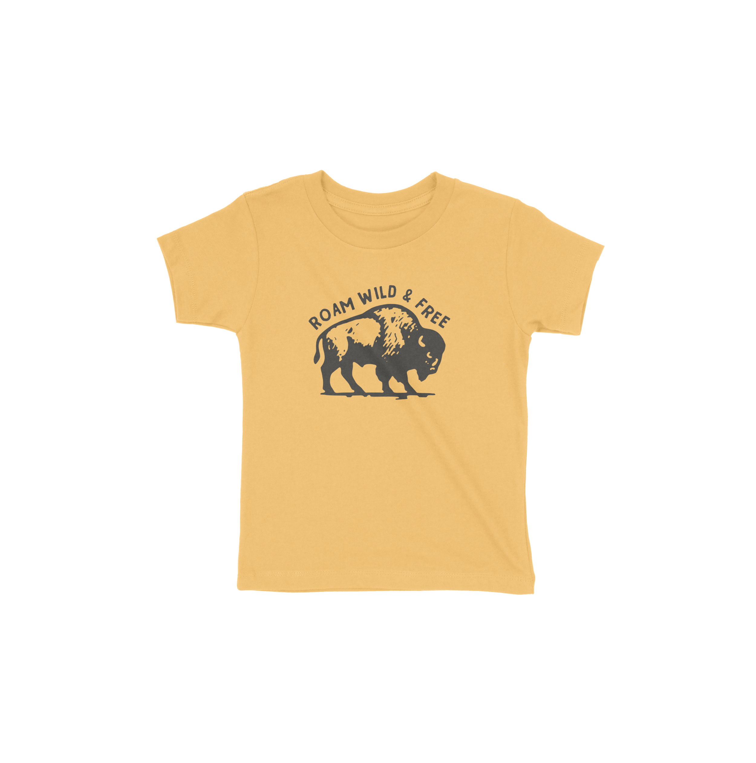 Buffalo Roam Wild & Free Toddler Tee