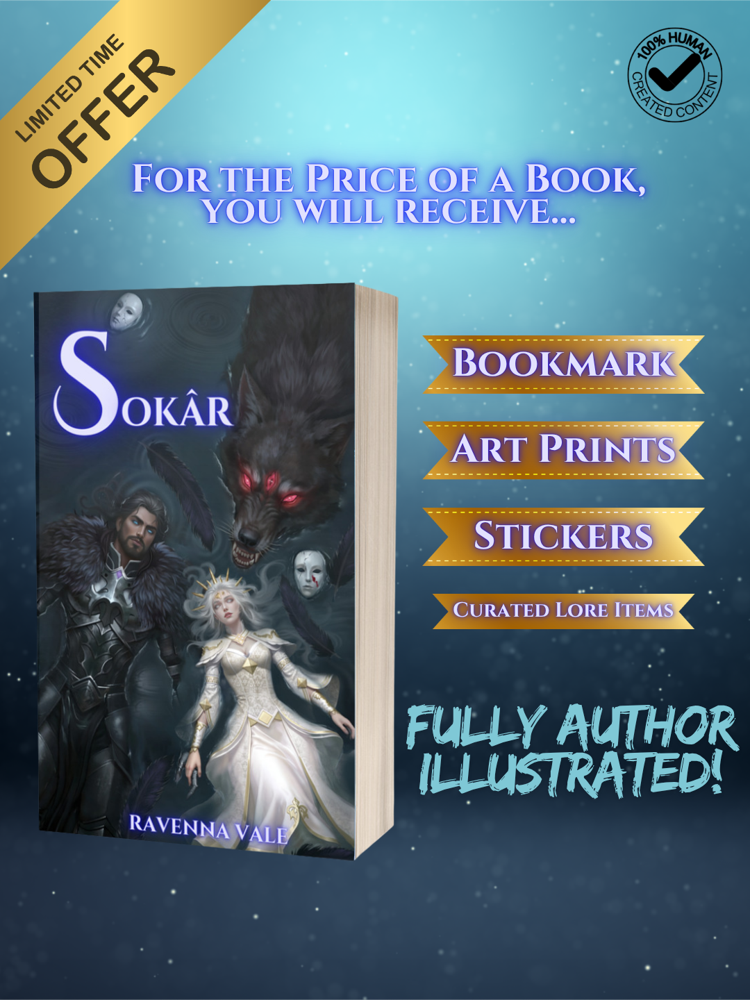 Sokâr Signed Book Bundle