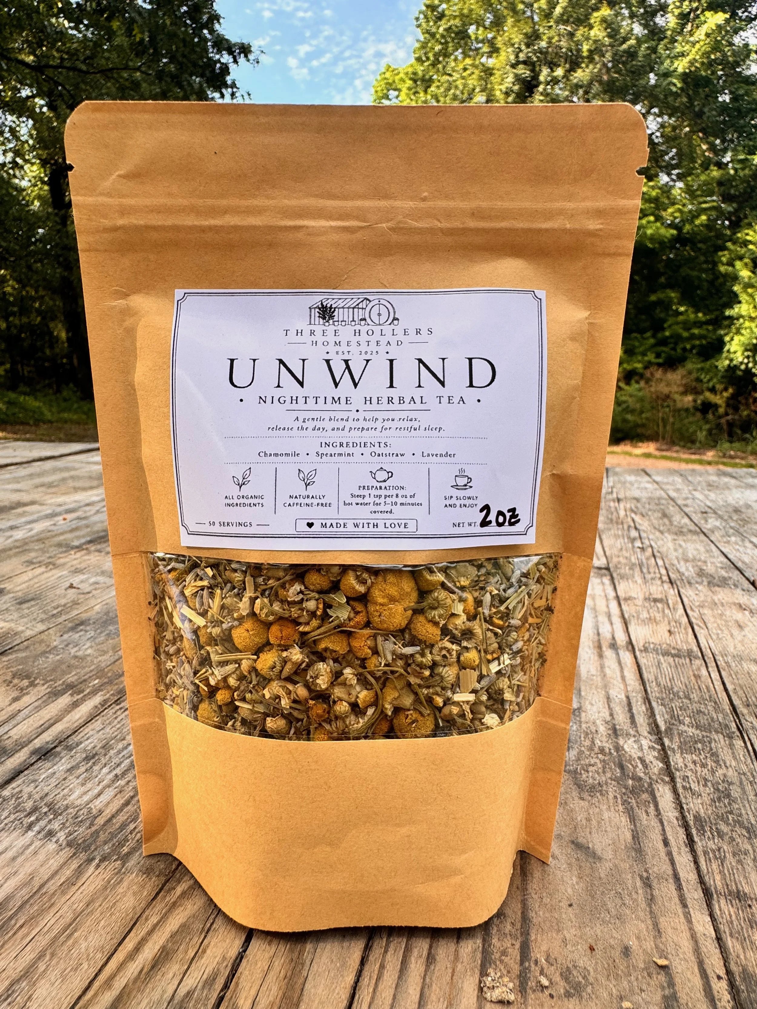 Unwind Herbal Tea
