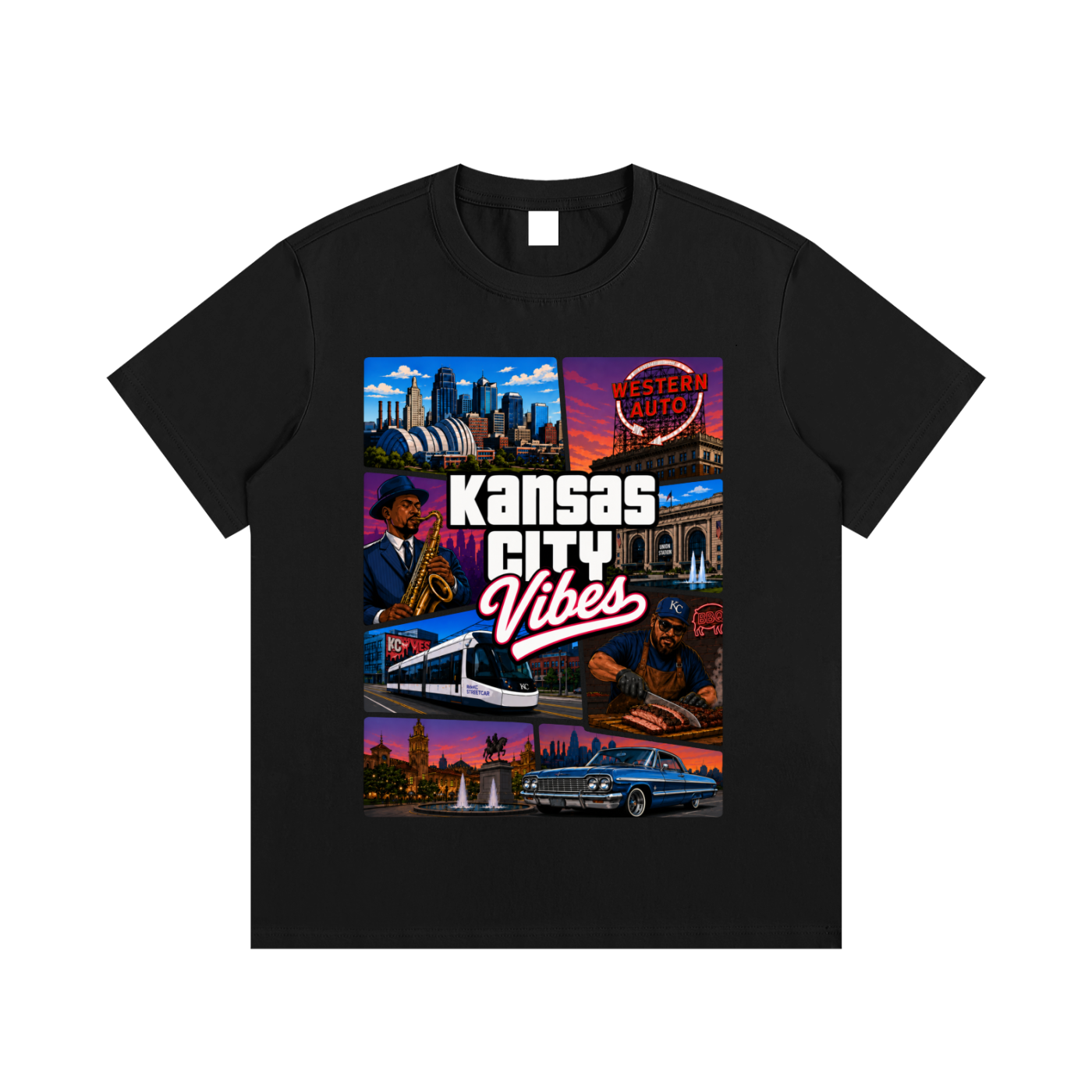 Kansas City Vibes Graphic T-Shirt