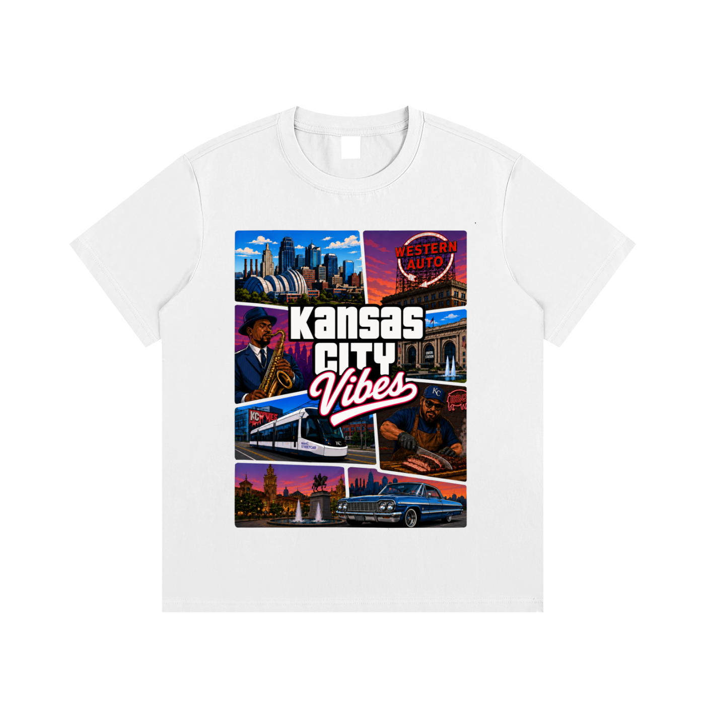 Kansas City Vibes Graphic T-Shirt