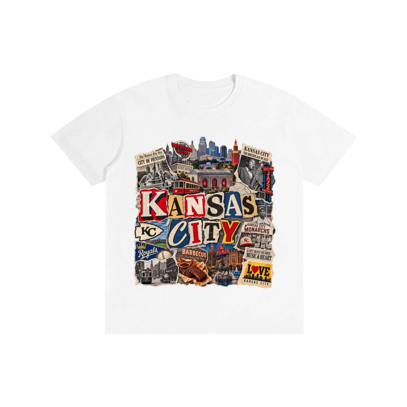 Kansas City Collage T-Shirt