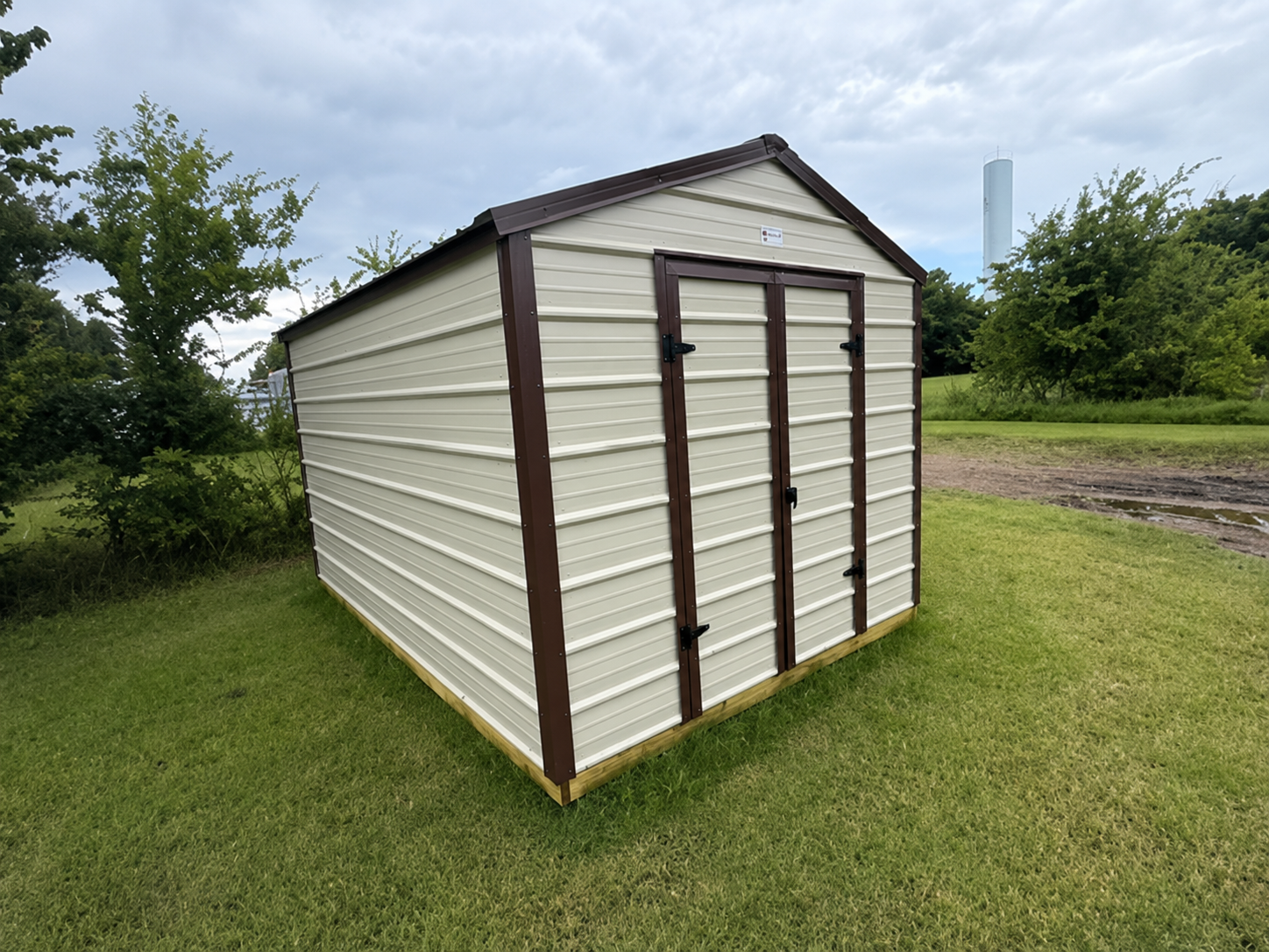 8' x 12' Metal Utility Shed