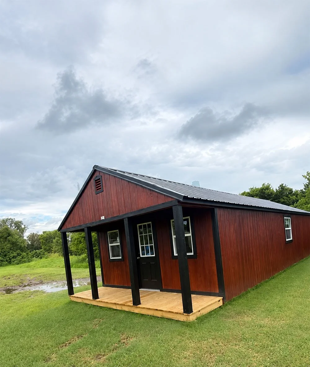 16 x 40 shed in Council Hill, Ok