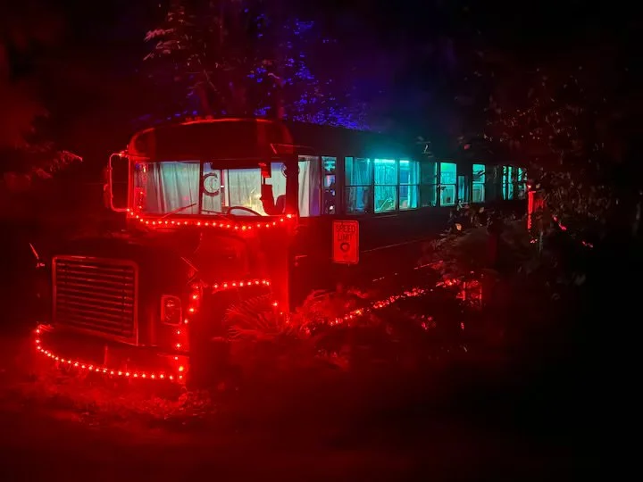 Nighttime ambiance at its environmentally friendly best!